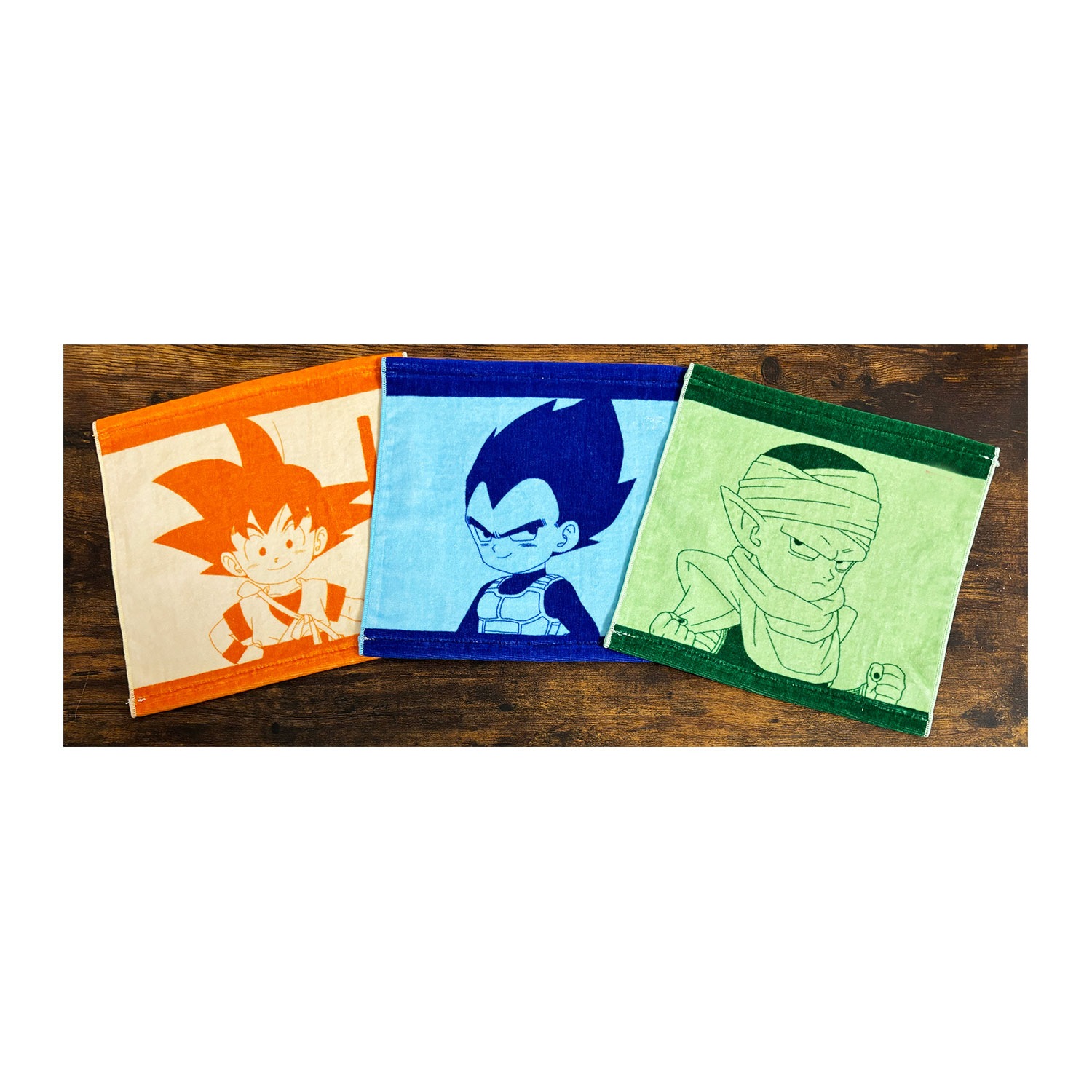 [公式] メーカー直営　ドラゴンボール DAIMA ハンドタオル  ベジータ（ミニ）