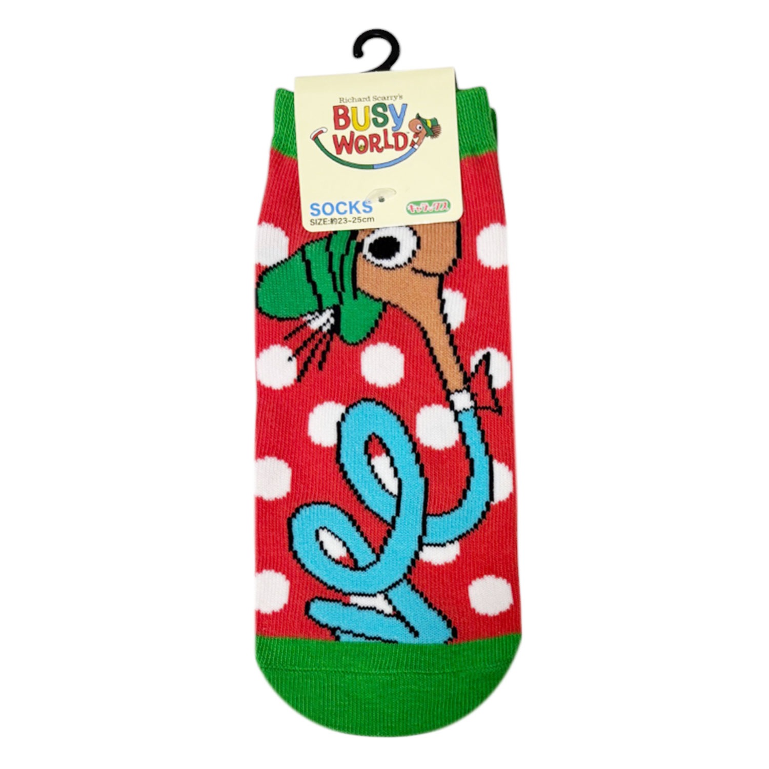 [公式] メーカー直営 リチャード・スキャリー キャラックス（靴下）ローリー レッド