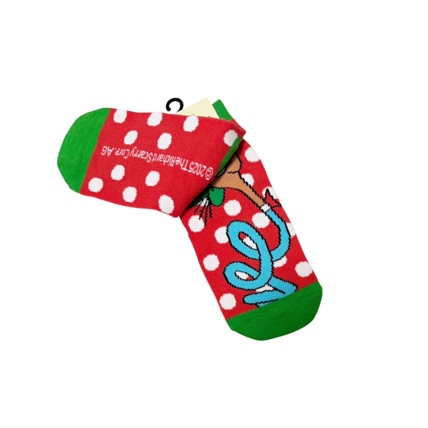 [公式] メーカー直営 リチャード・スキャリー キャラックス（靴下）ローリー レッド