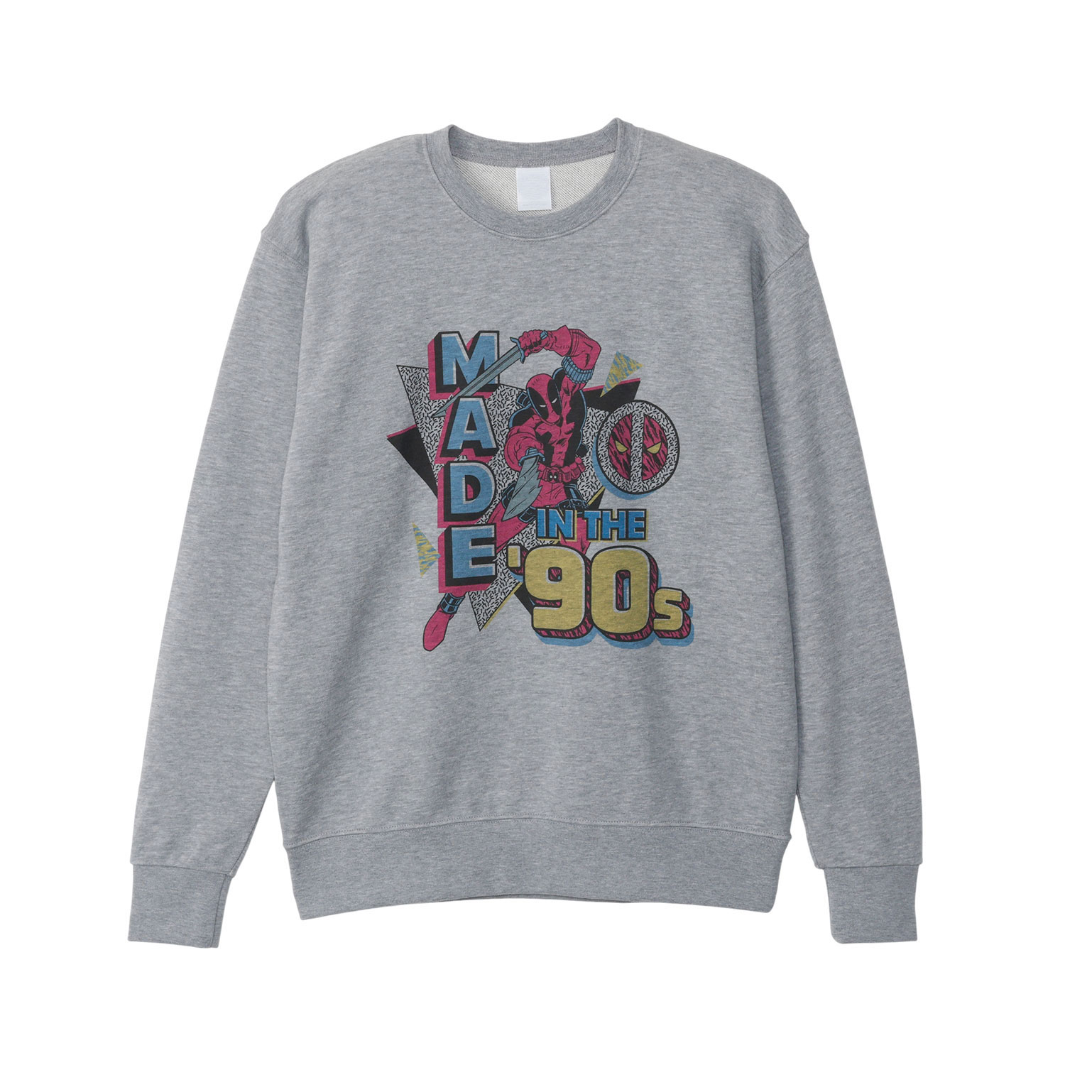 [公式] メーカー直営 MARVEL スウェット デッドプール 90s L