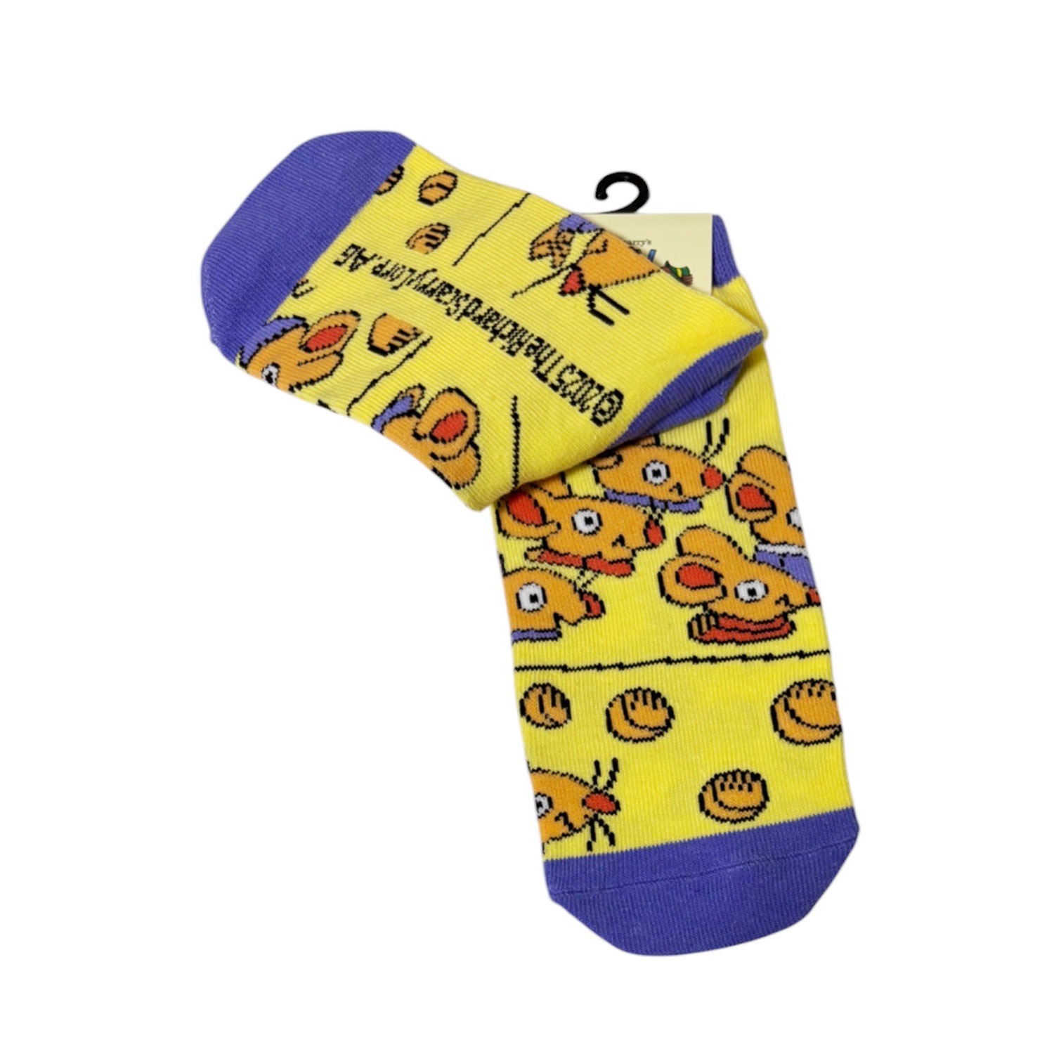 [公式] メーカー直営 リチャード・スキャリー キャラックス（靴下）ねずみ イエロー