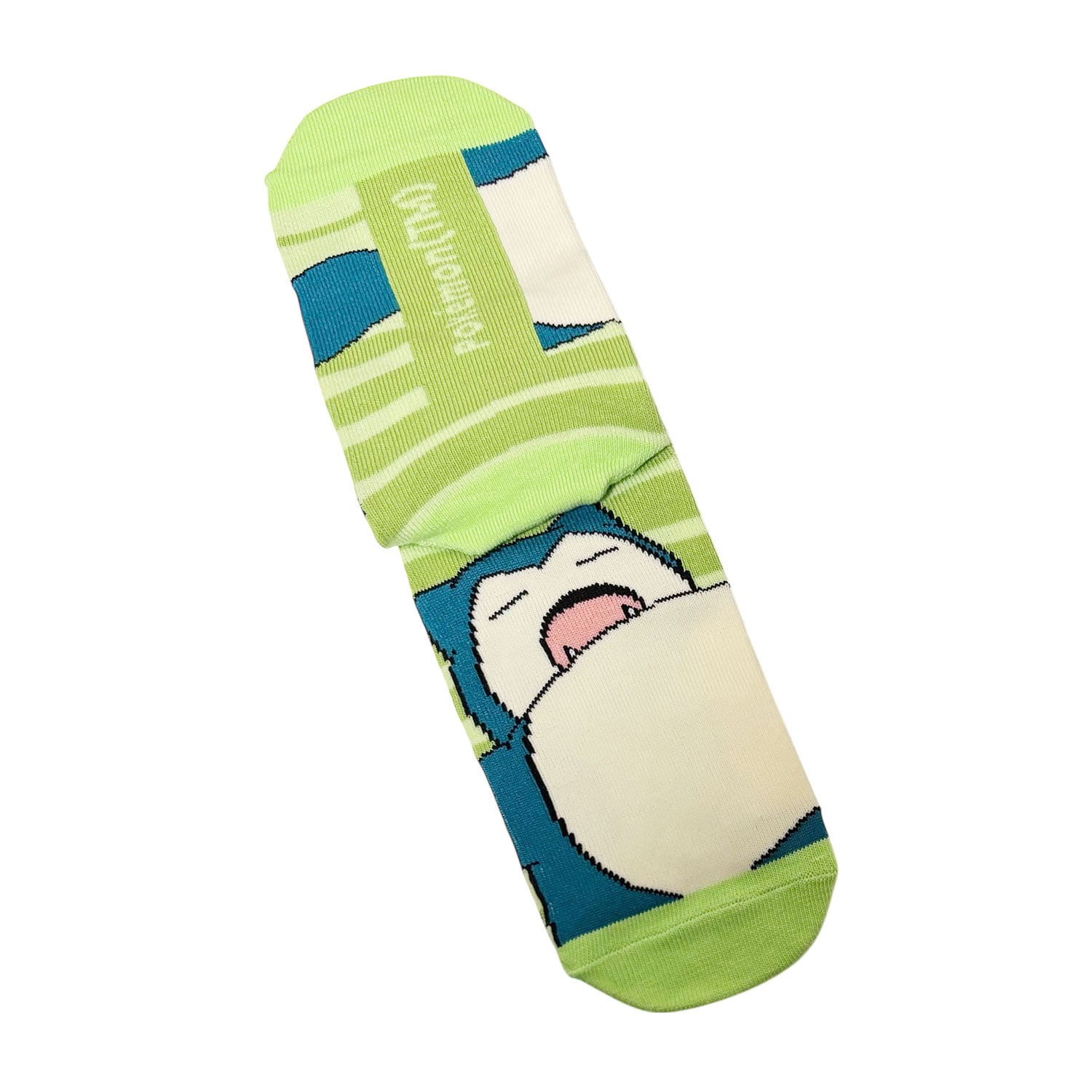 [公式] メーカー直営 ポケットモンスター キャラックス（ジュニア靴下）カビゴン ボーダー