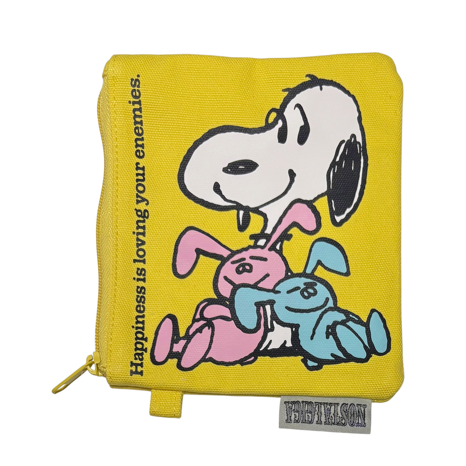 [公式] 【 PEANUTS NOSTALGICA 】 ノスタルジカ ヴィンテージ ピーナッツ カラーキャンバス ポーチ ＹＥ
