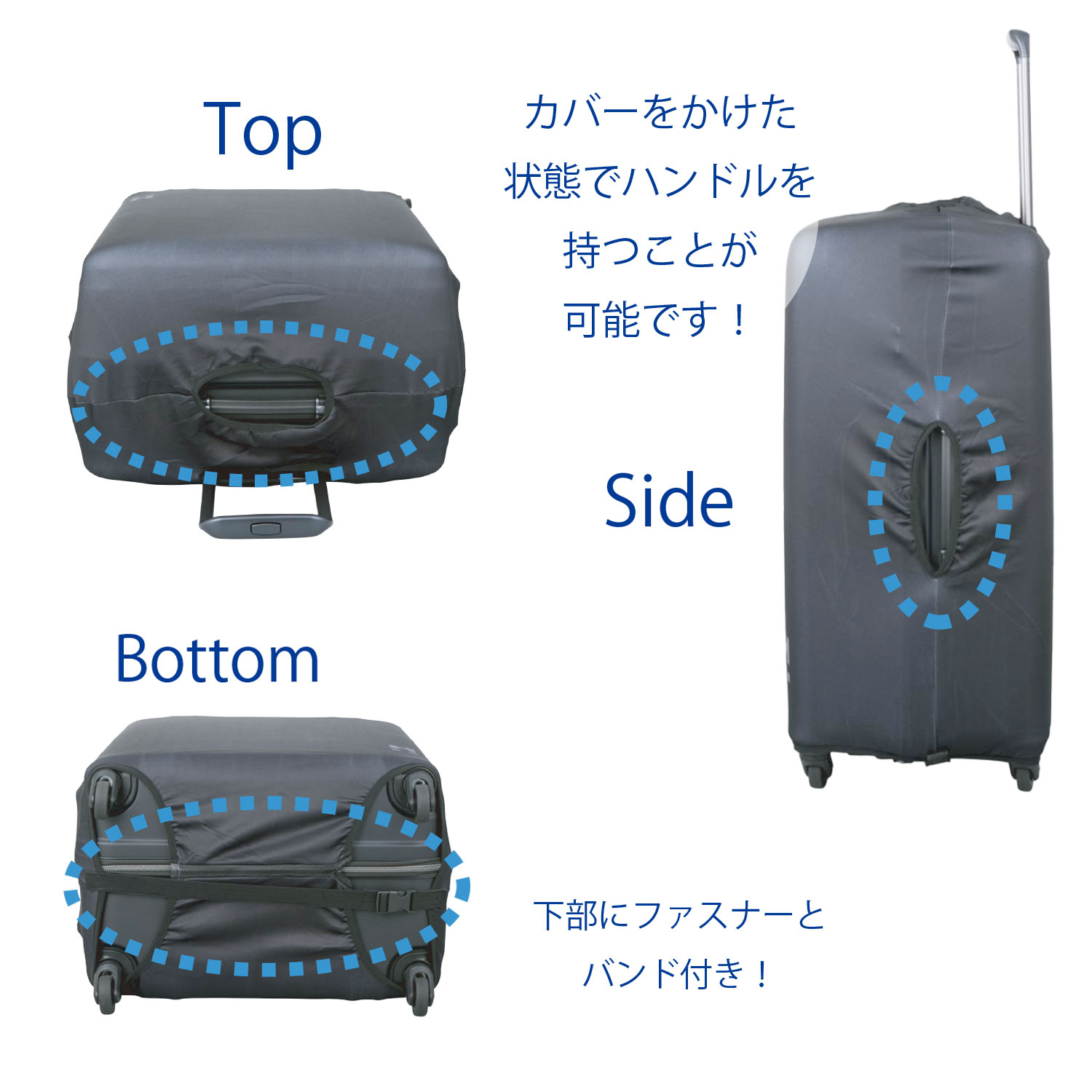 公式] メーカー直営 クレヨンしんちゃん スーツケースカバー M