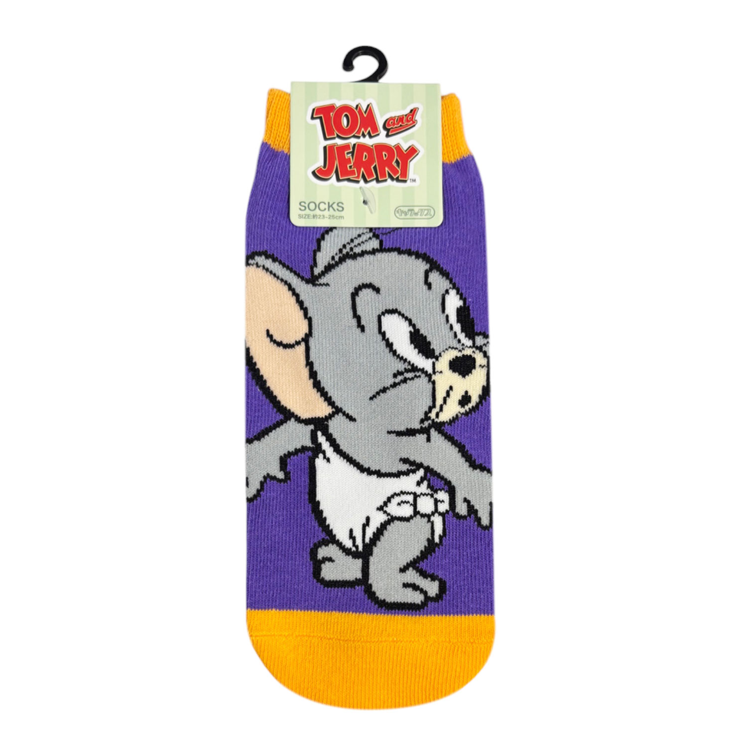 [公式] トムとジェリー キャラックス（靴下） タフィー きょろきょろ