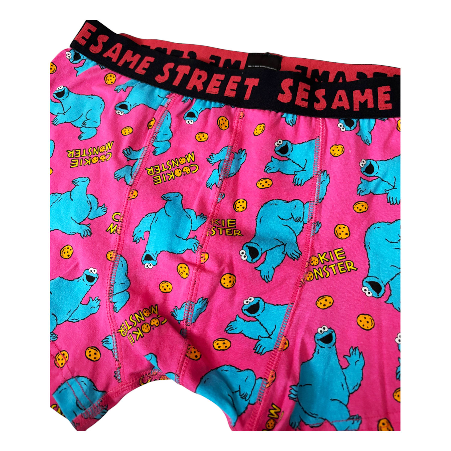 公式] メーカー直営 セサミストリート ボクサーパンツ クッキ