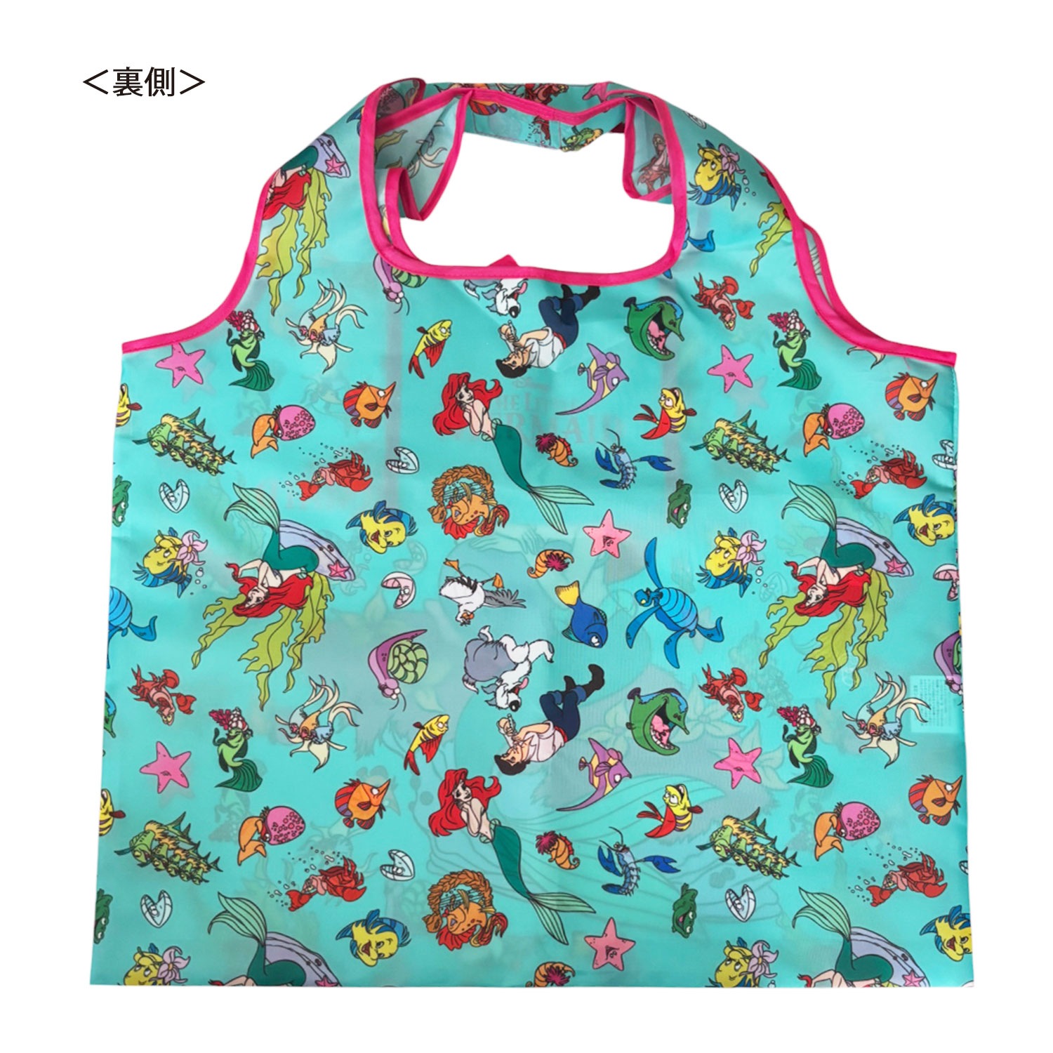 [公式] メーカー直営 ディズニー くるくるショッピングバッグ リトル・マーメイド パターン