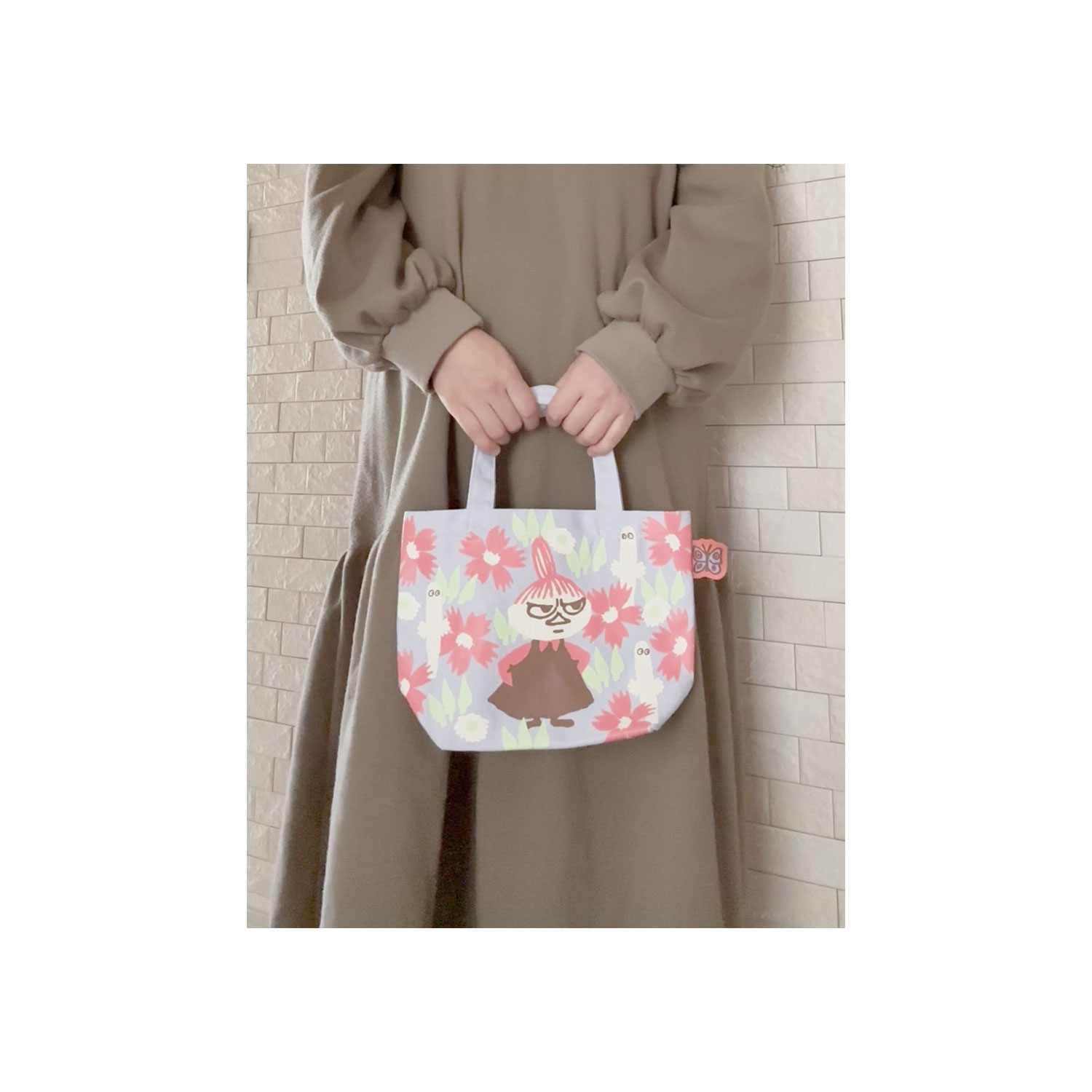 公式] メーカー直営 ムーミン カラーマチ付きバッグ リトルミイと