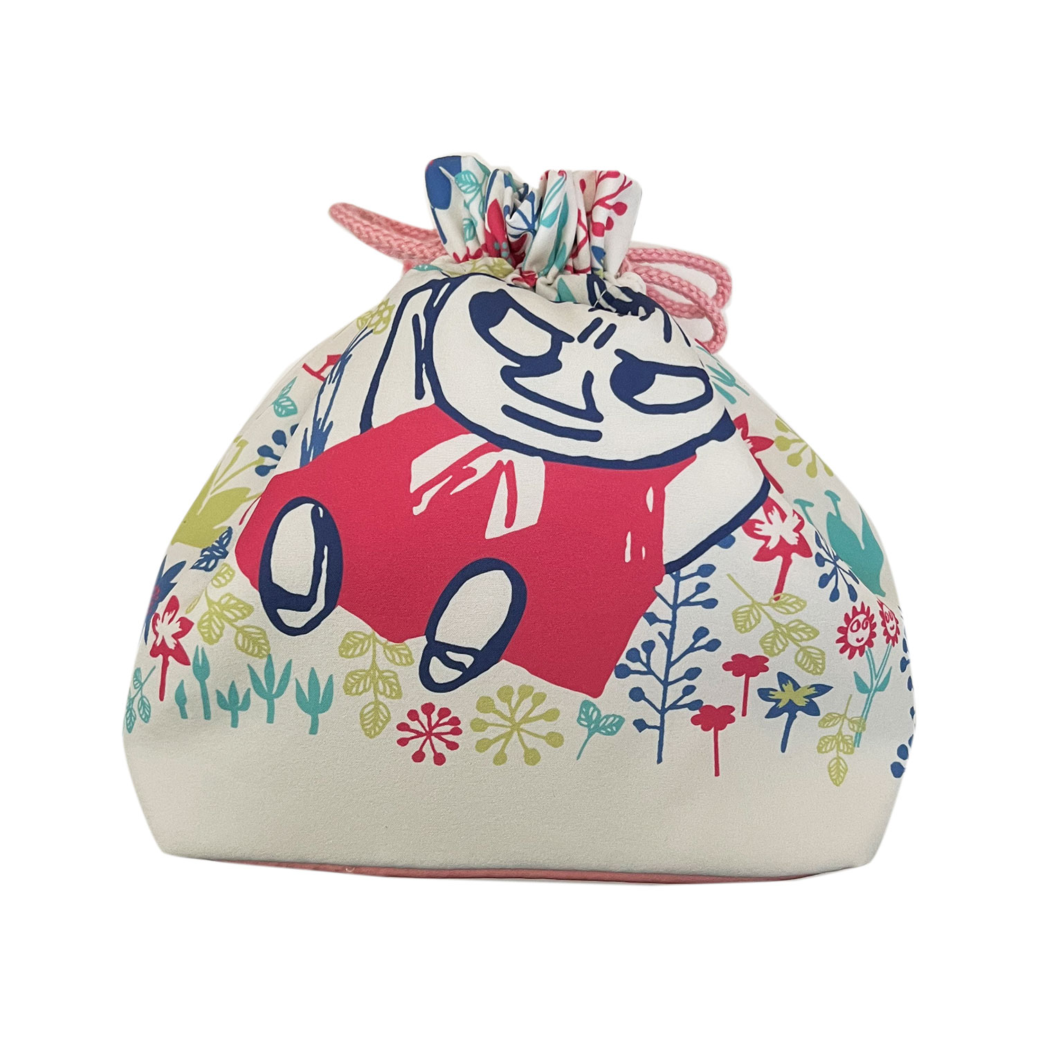 ムーミン マチ付き巾着 ミイ 花畑 | キャラクター▷,ムーミン | SMALL 