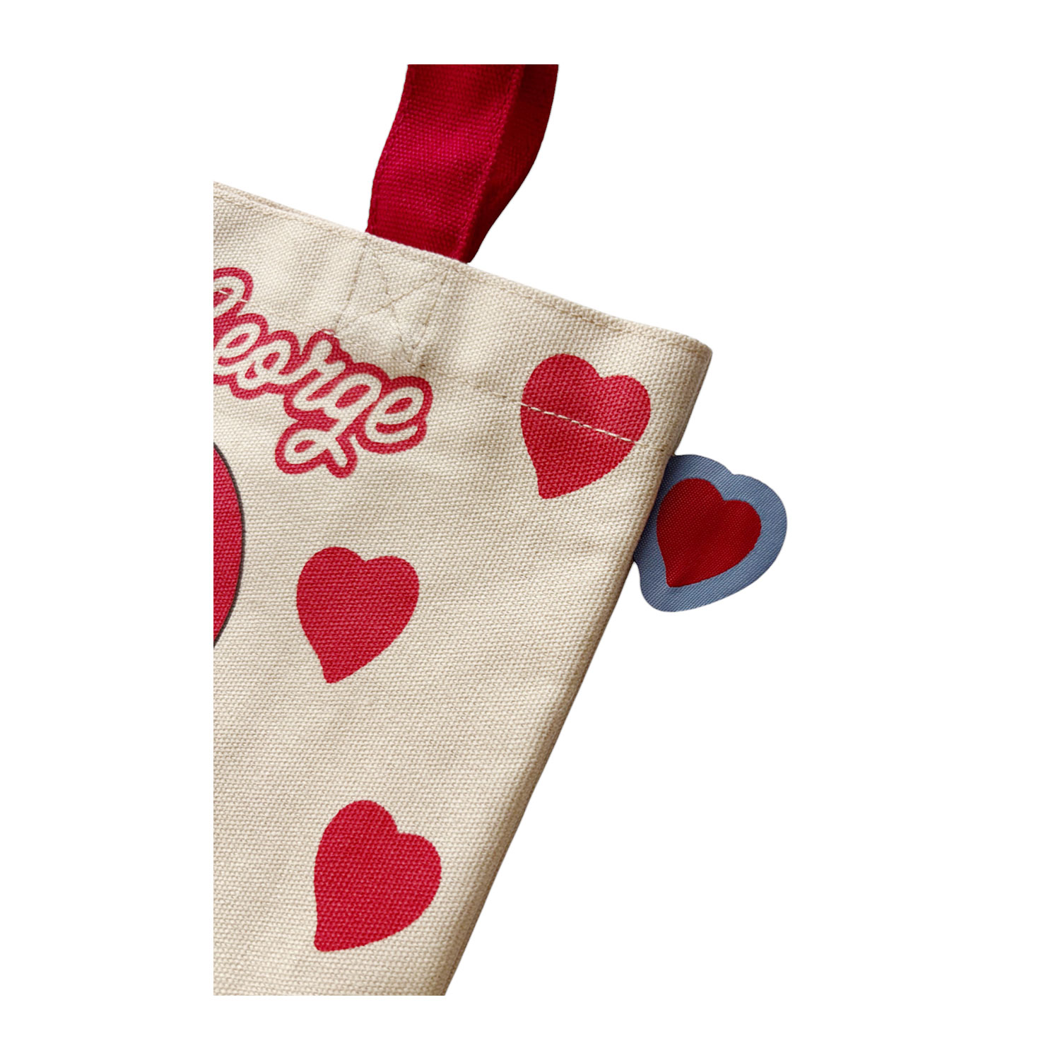 [公式] メーカー直営 おさるのジョージ カラーマチ付バッグ ハート