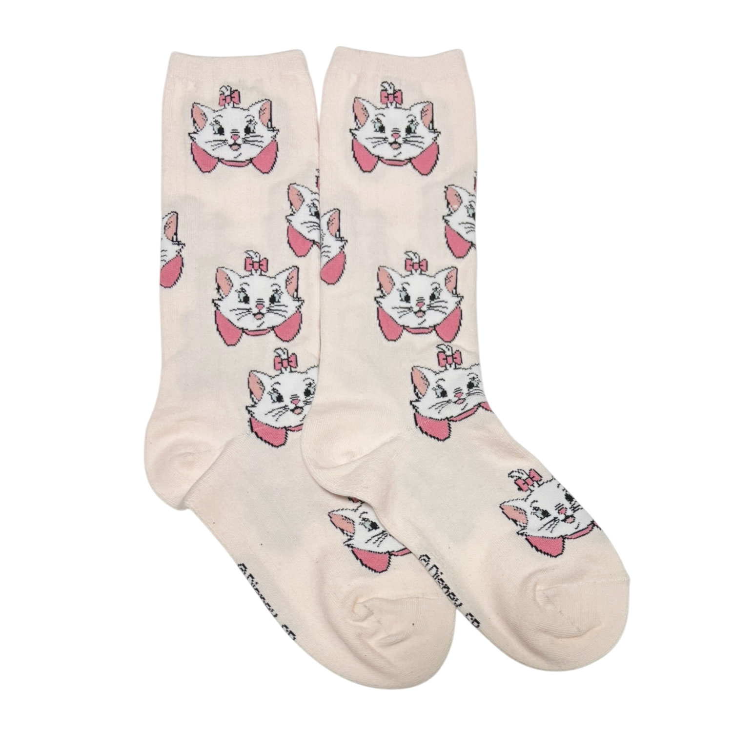 [公式] メーカー直営 ディズニー キャット＆ドッグ パターンソックス マリー