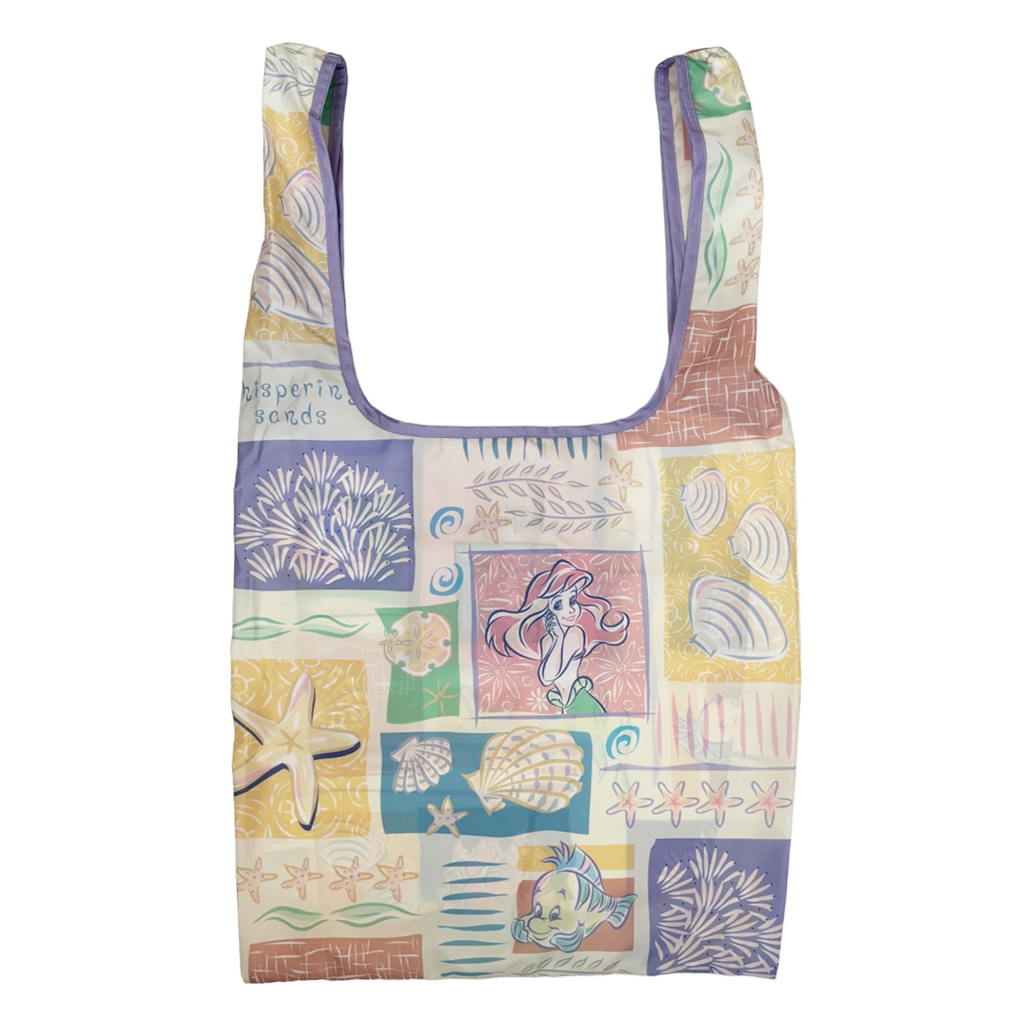 [公式]メーカー直営 NOSTALGICA ノスタルジカ ディズニー　ショッピングエコバッグ リトル・マーメイド Yellow