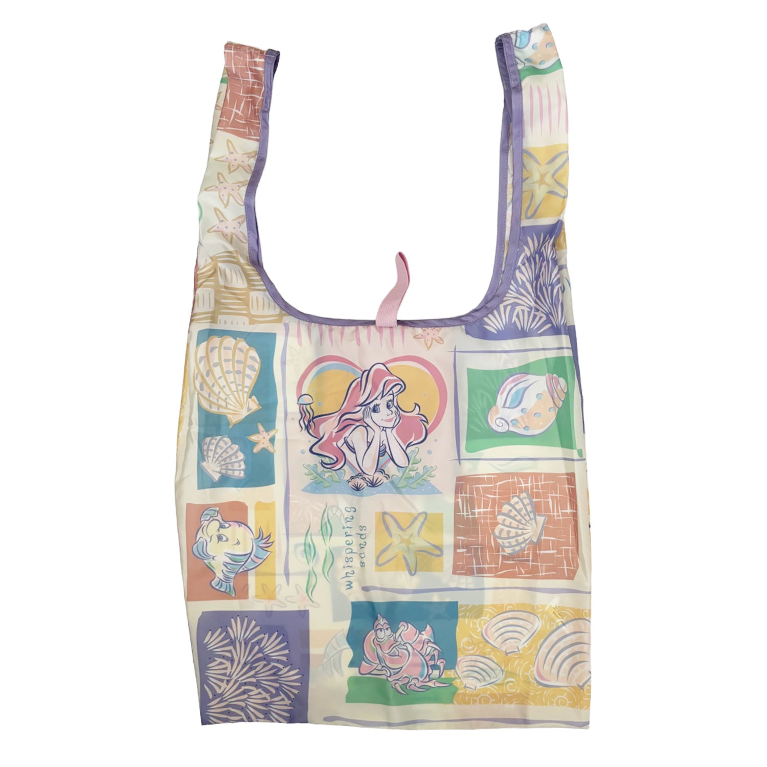 [公式]メーカー直営 NOSTALGICA ノスタルジカ ディズニー　ショッピングエコバッグ リトル・マーメイド Yellow