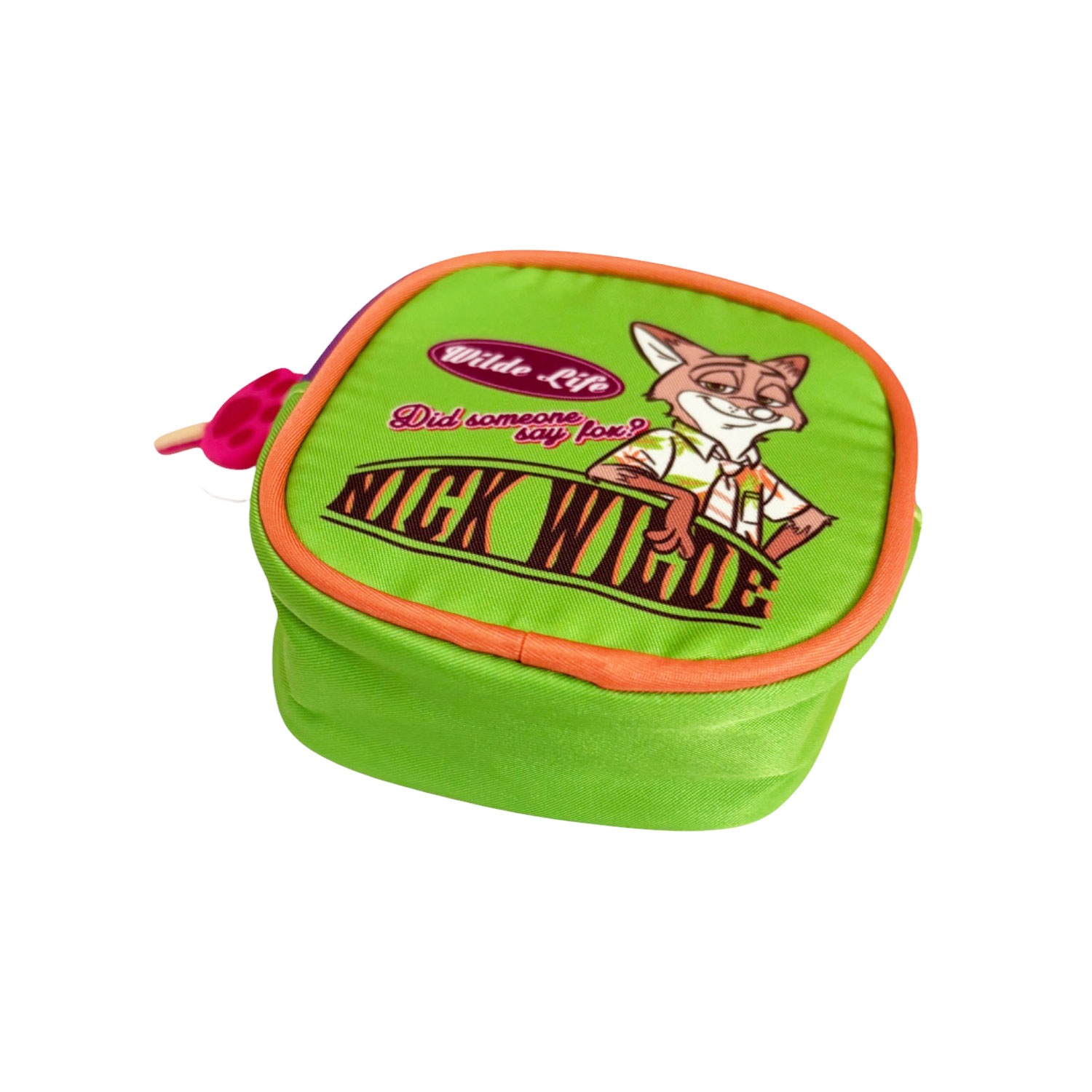 [公式] メーカー直営 ディズニー ズートピア カラビナ付ミニポーチ ニック／ロゴ