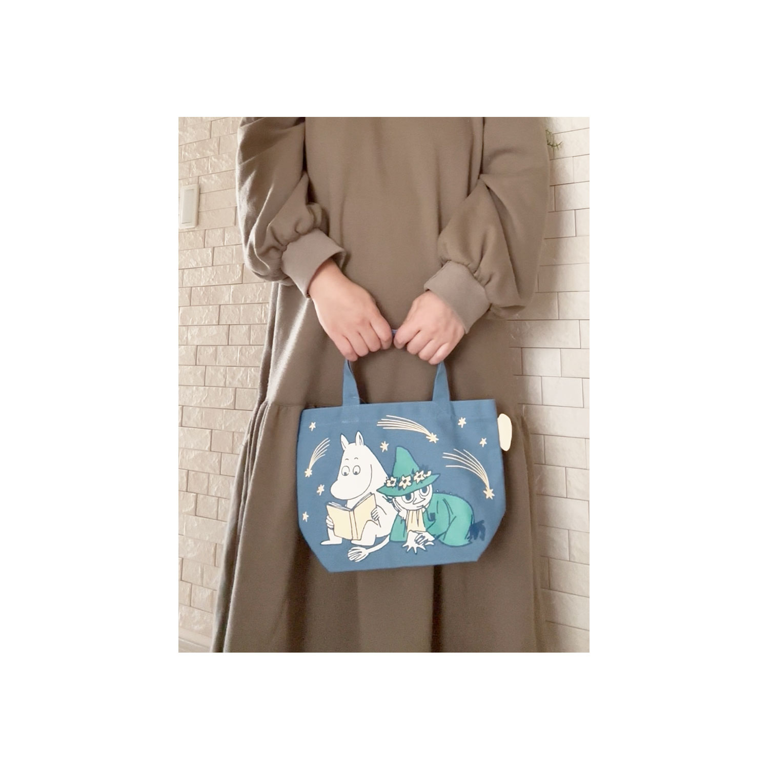 [公式] メーカー直営 ムーミン カラーマチ付きバッグ 星