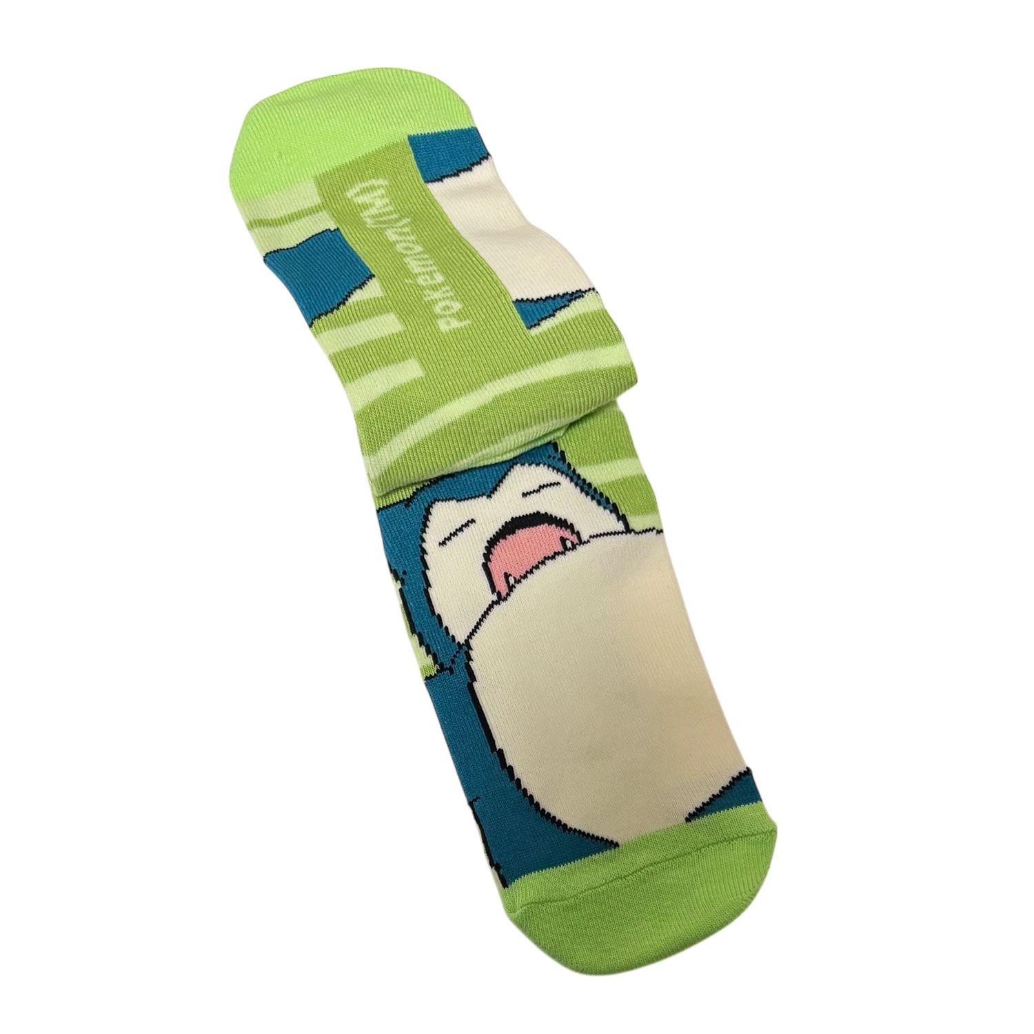 [公式] メーカー直営 ポケットモンスター キャラックス（メンズ靴下）カビゴン ボーダー