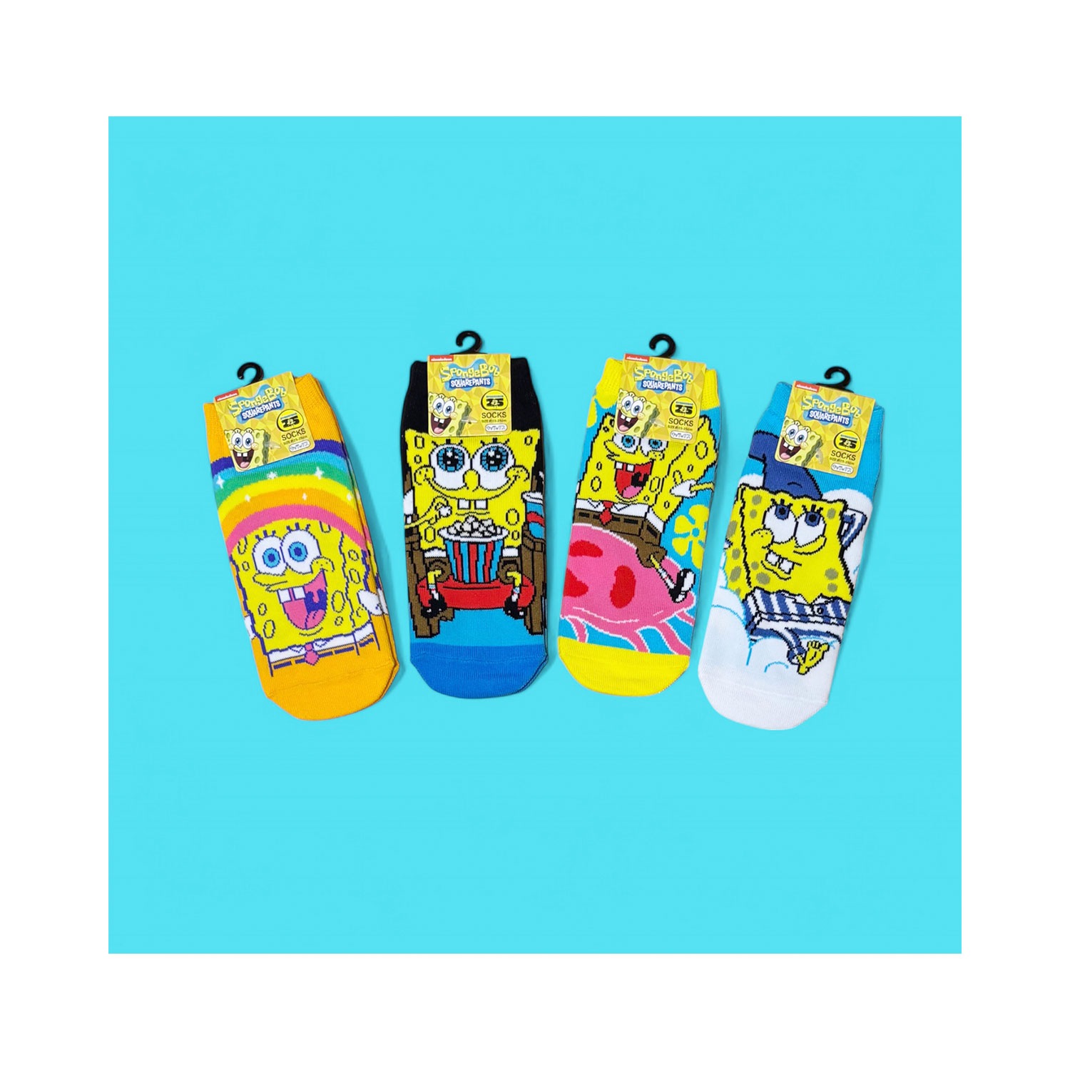 [公式] スポンジ・ボブ キャラックス（靴下） 映画