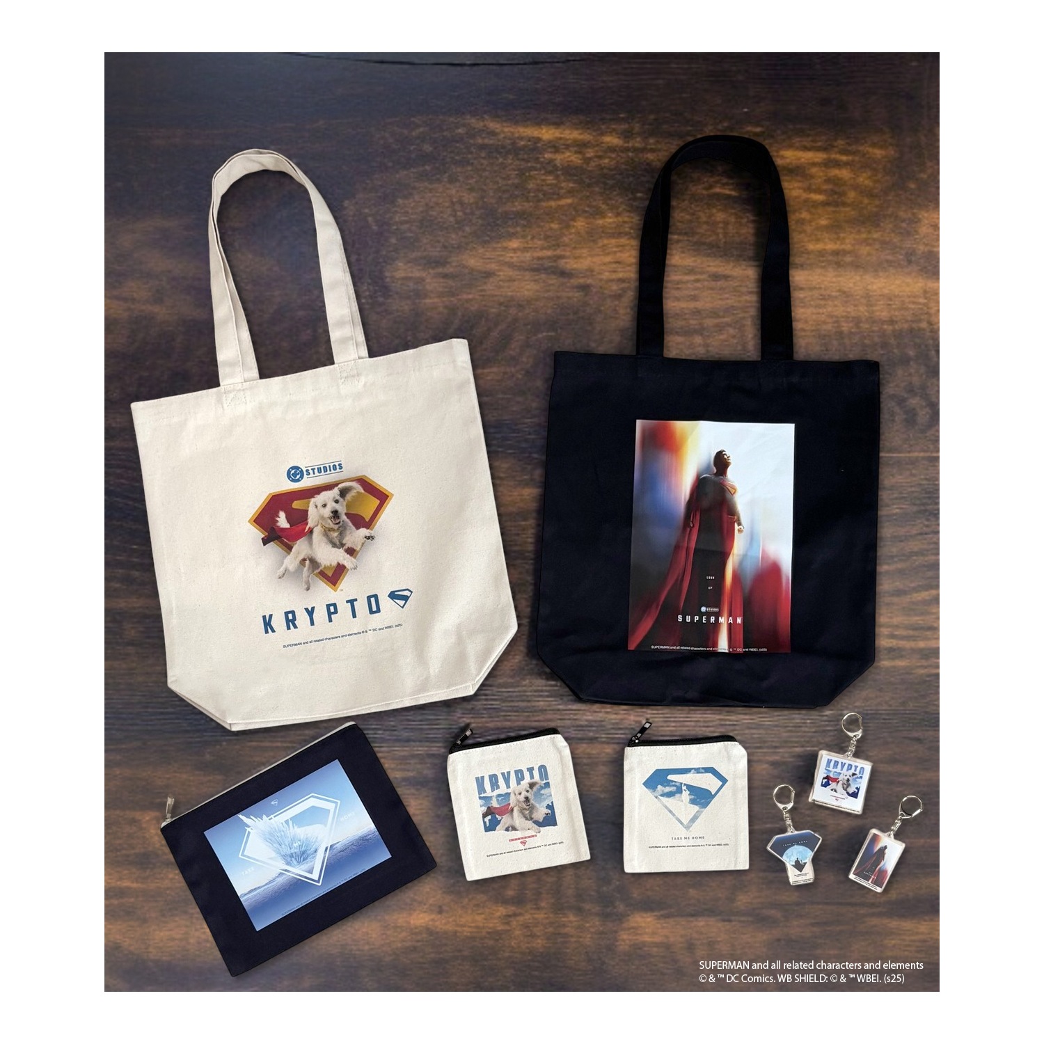 [公式] DC スーパーマン トートバッグ キービジュアル