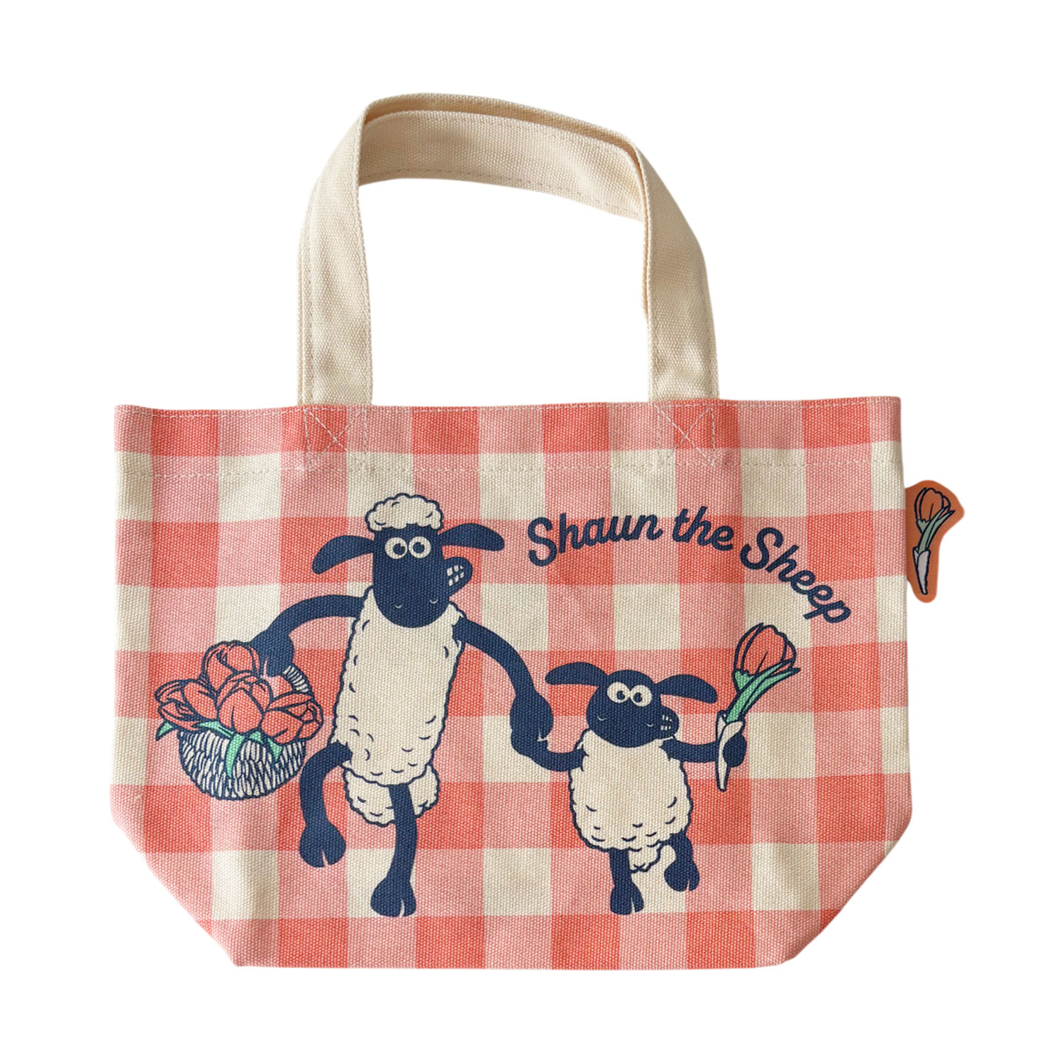 [公式] メーカー直営 ひつじのショーン カラーマチ付きバッグ チューリップ