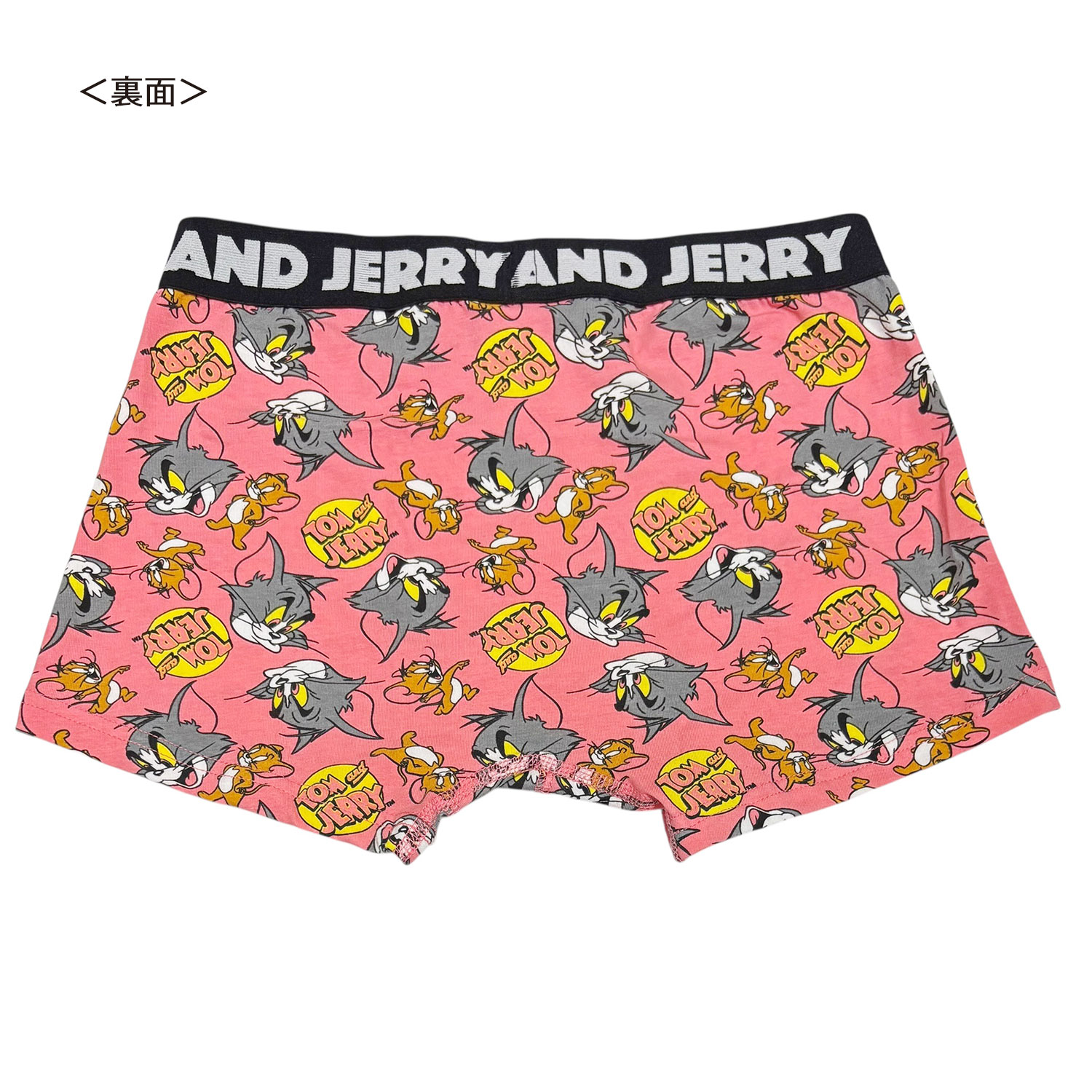 [公式] メーカー直営 トムとジェリー ボクサーパンツ ロゴ