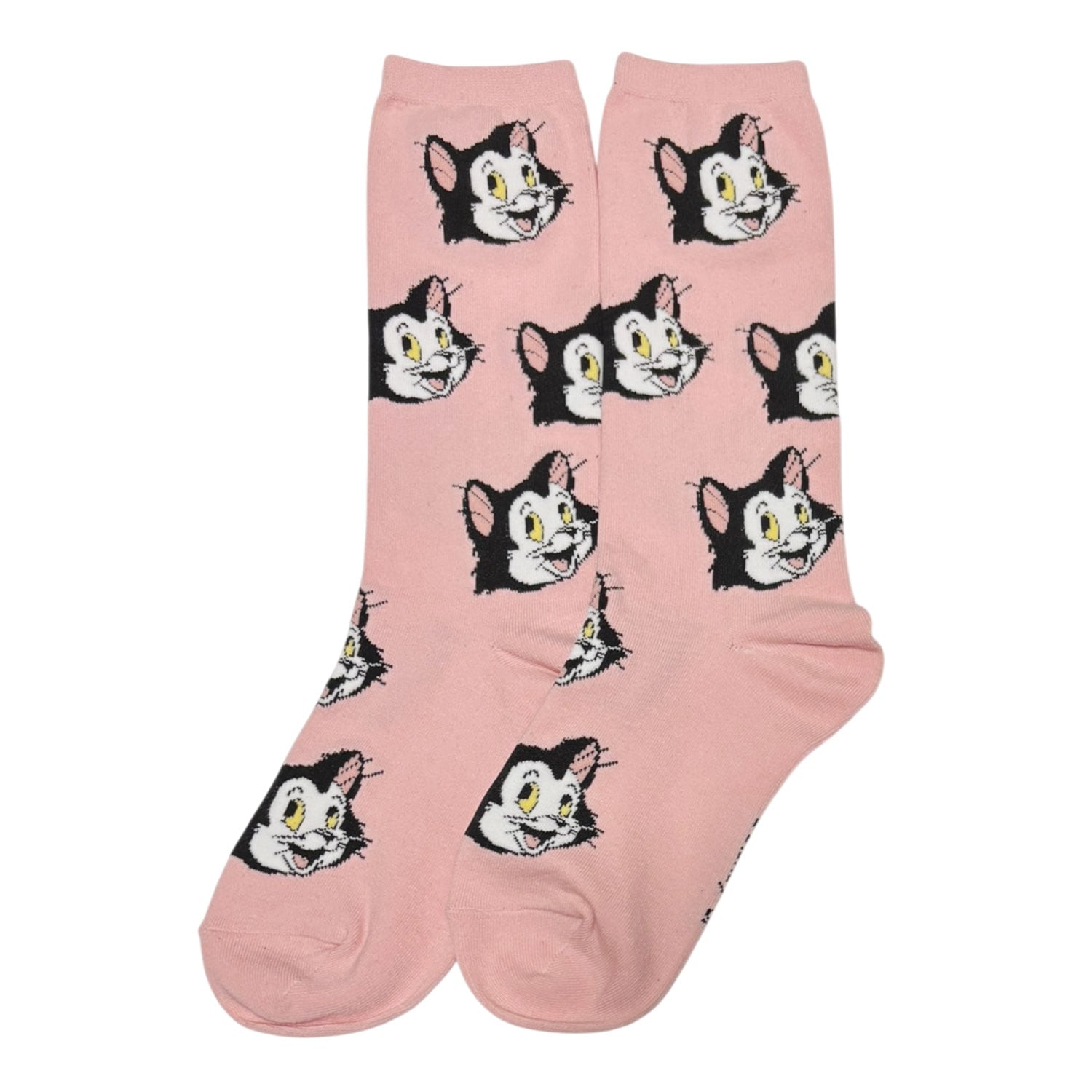 [公式] メーカー直営 ディズニー キャット＆ドッグ パターンソックス フィガロ