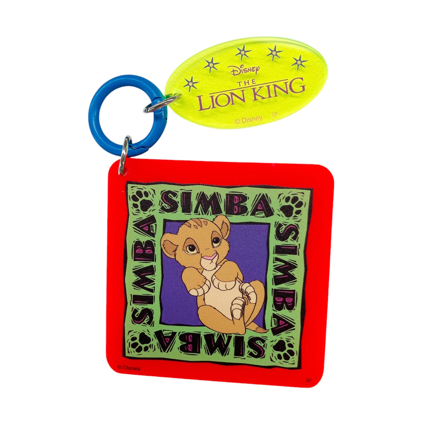 NOSTALGICA ノスタルジカ ライオンキング シンバ 4点セット 公式] ディズニー NOSTALGICA アクリルキーホルダー ライオン・キング