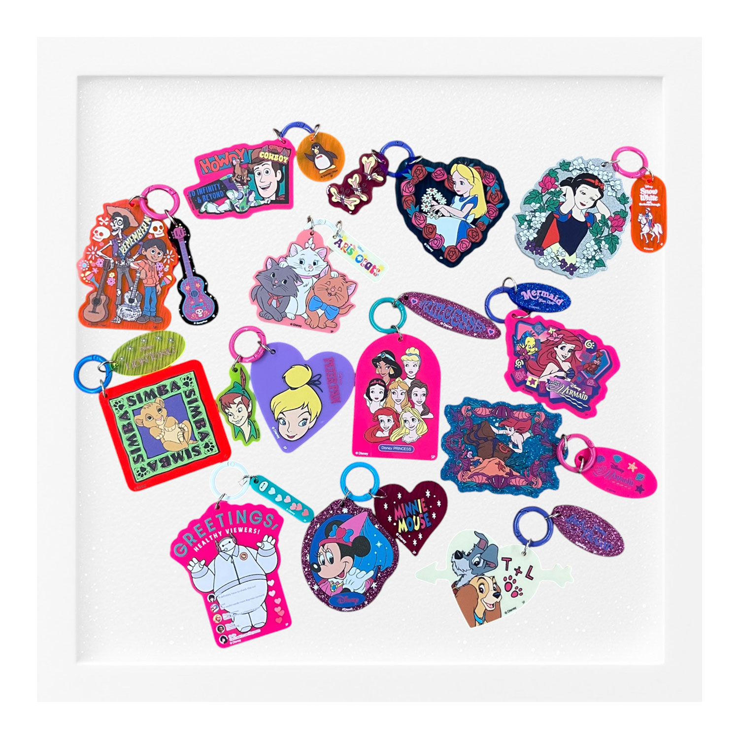 [公式] ディズニー NOSTALGICA 　アクリルキーホルダー ライオン・キング