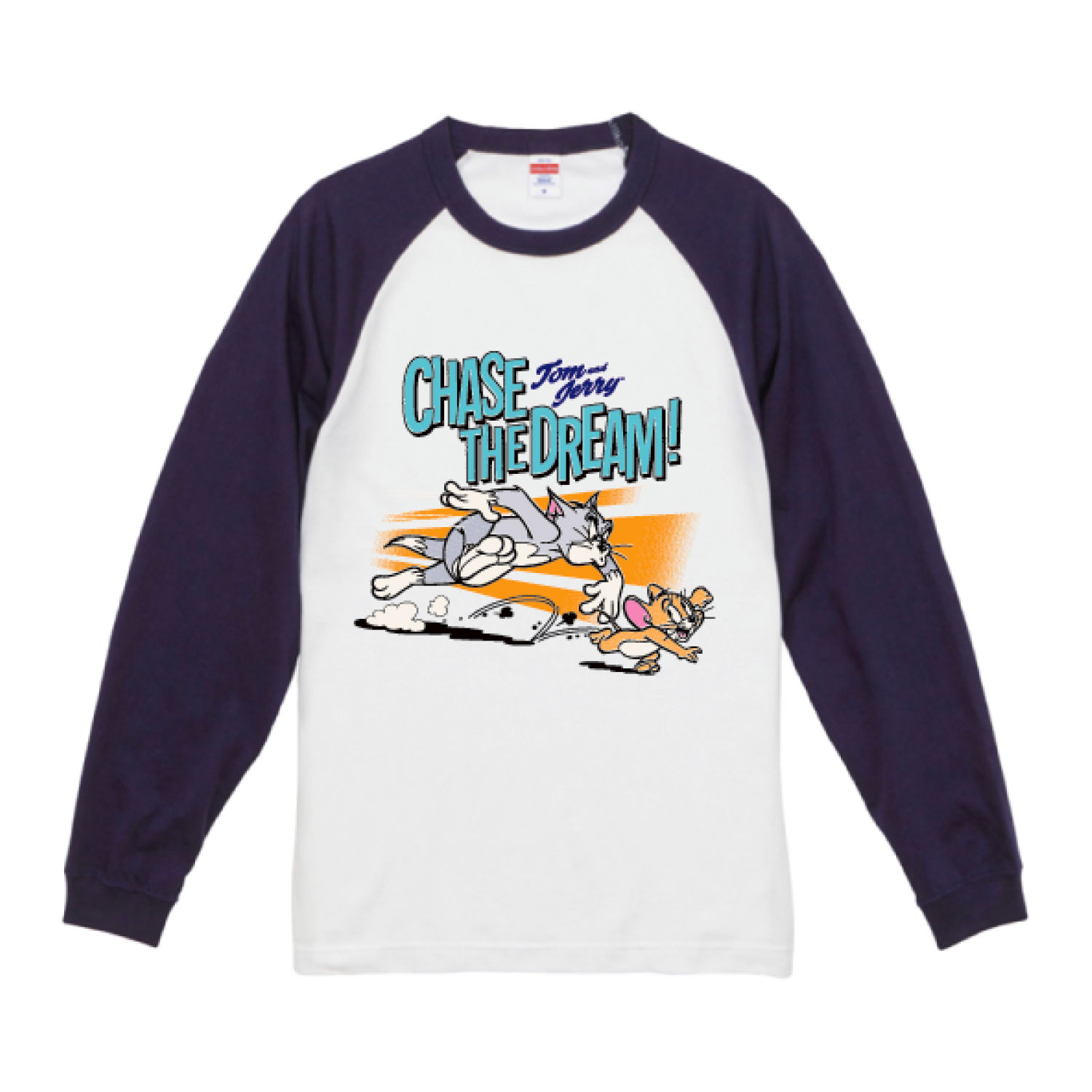 [公式] メーカー直営 トムとジェリー ロングTシャツ 追いかけっこ