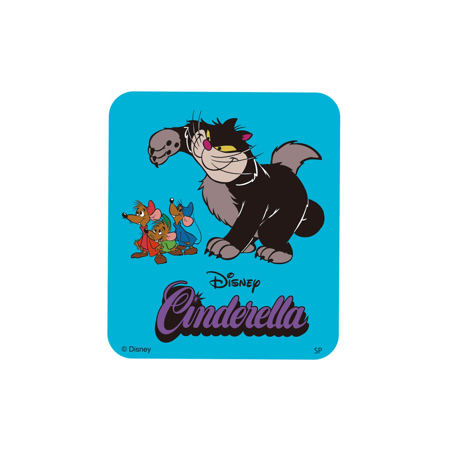 [公式] Disney NOSTALGICA 80Type Line Up Stickers ルシファー Blue