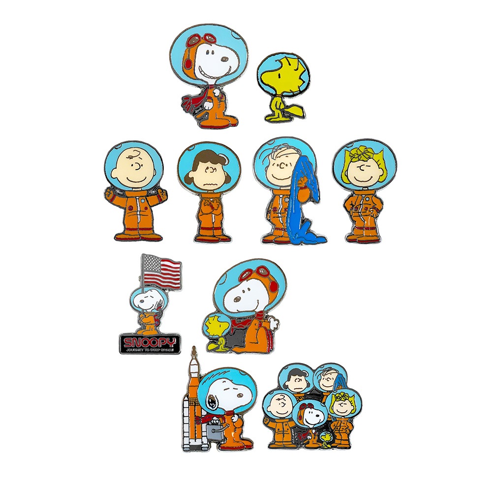 PEANUTS スヌーピー ブラインドブローチ 全10種 BOX