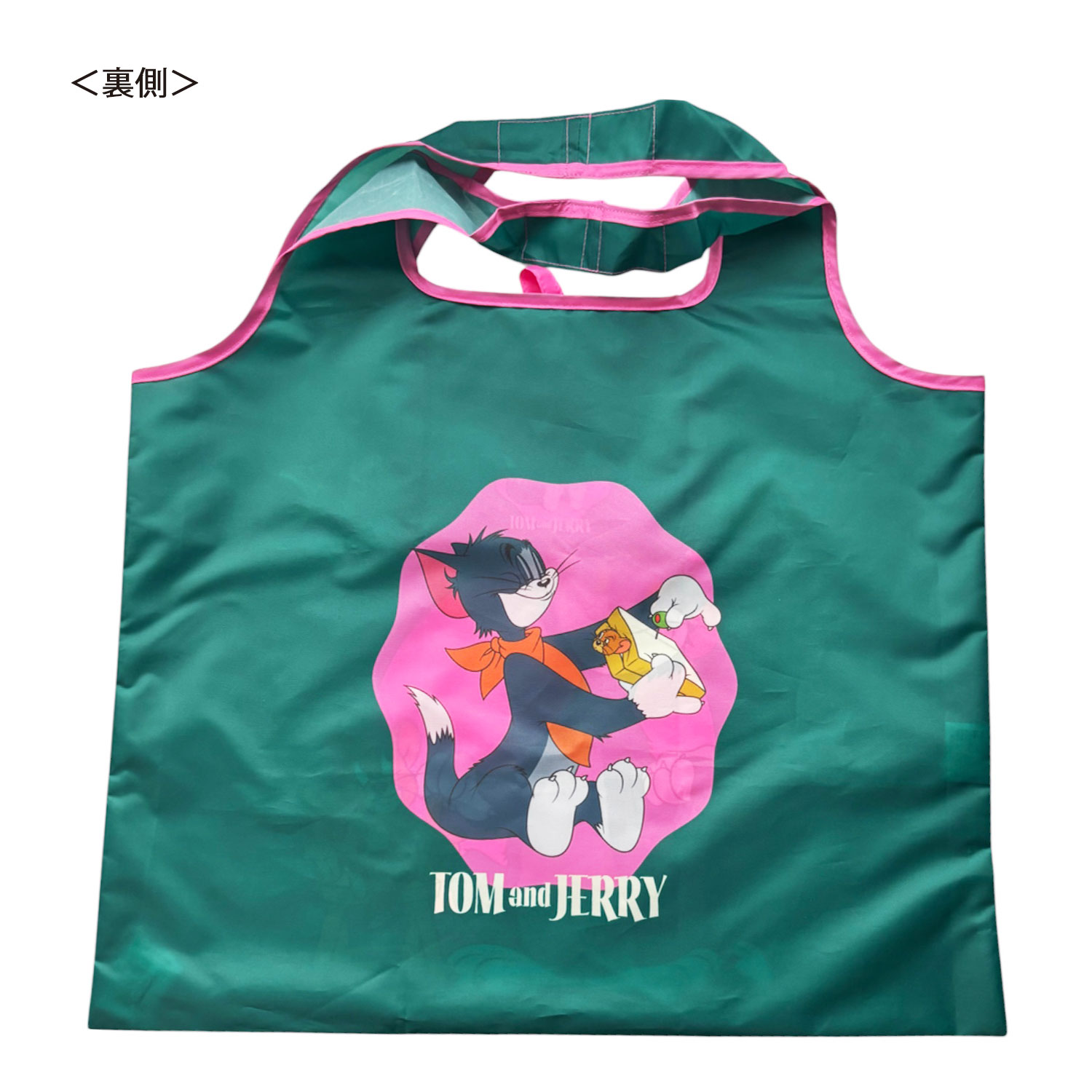 [公式] メーカー直営 トムとジェリー くるくるショッピングバッグ ロゴ 