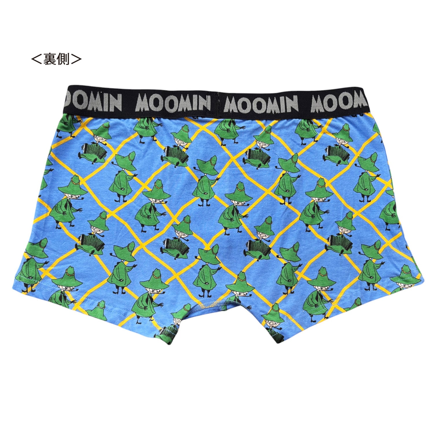 [公式] メーカー直営 ムーミン ボクサーパンツ スナフキン チェック