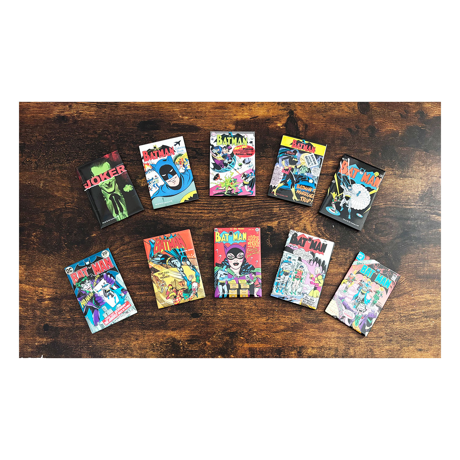 [公式] DC バットマン マグネットコレクション BOXセット（全10種入） コミック