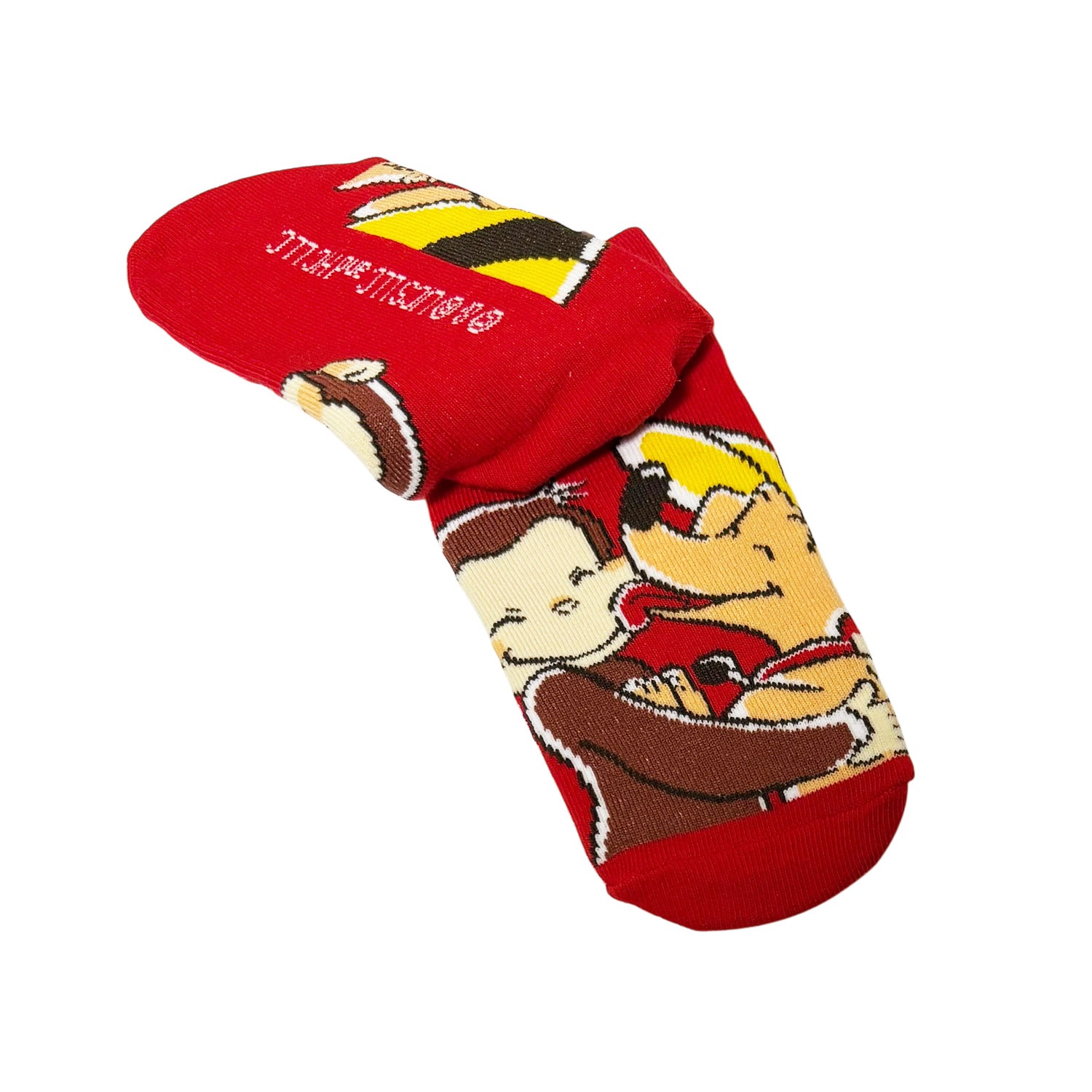 [公式] メーカー直営 おさるのジョージ85周年 キャラックス（キッズ靴下）ハート キッズ