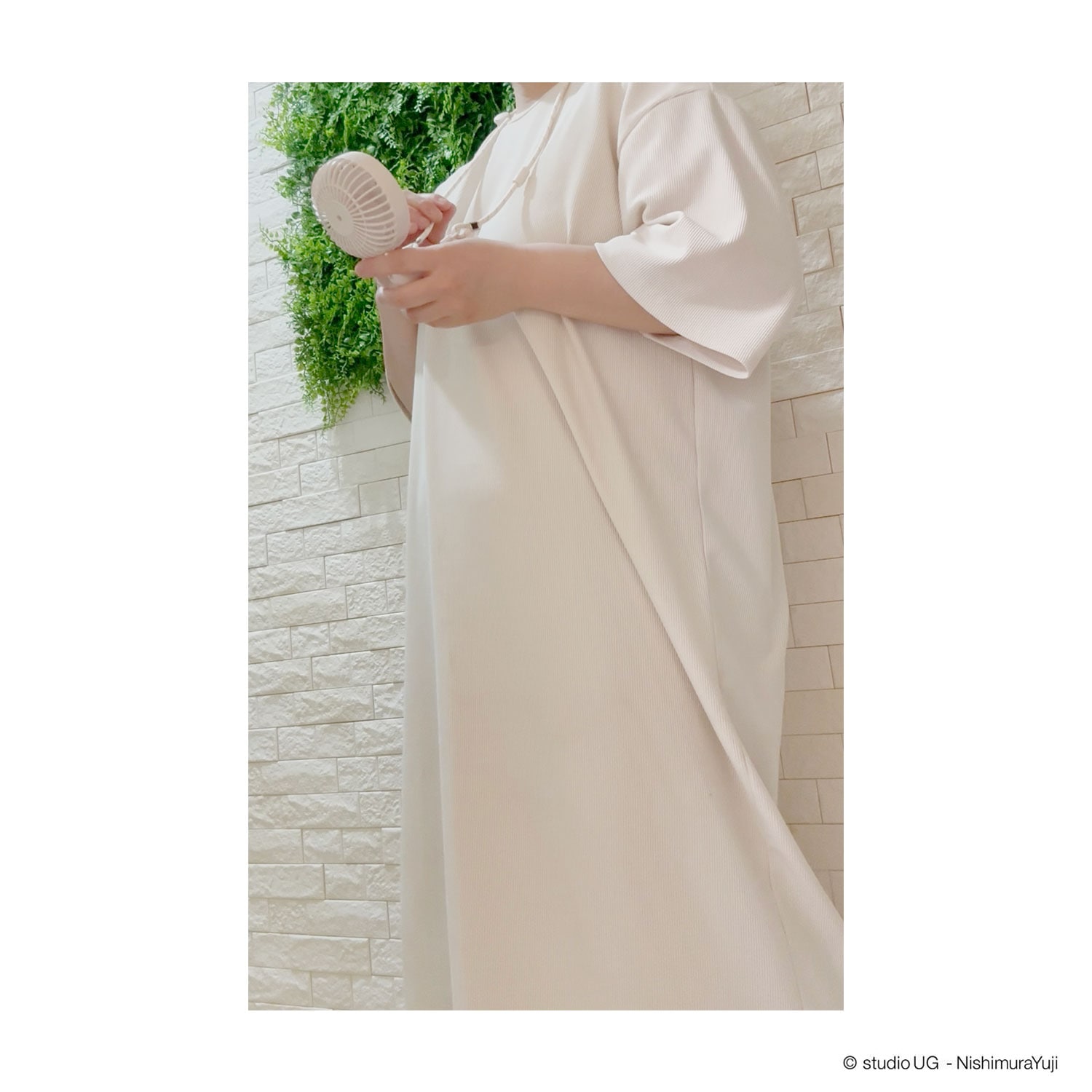 [公式] スタジオUG（にしむらゆうじ）ハンディファン ごきげんぱんだ うちわ