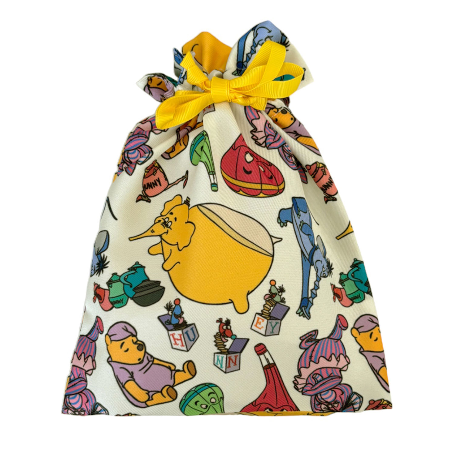 ディズニー プーさん 転写巾着 プーさんパターン | キャラクター