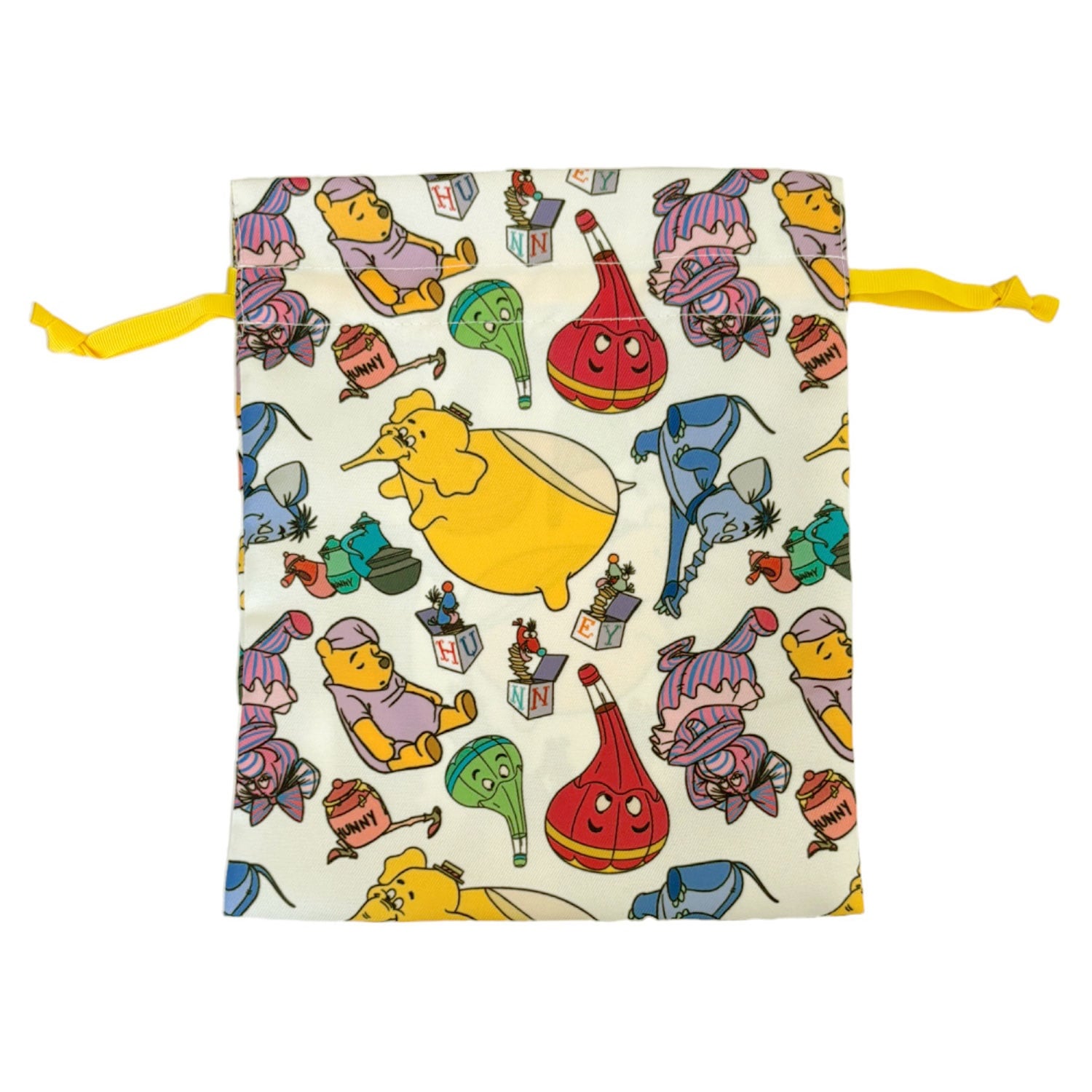 ディズニー プーさん 転写巾着 プーさんパターン | キャラクター