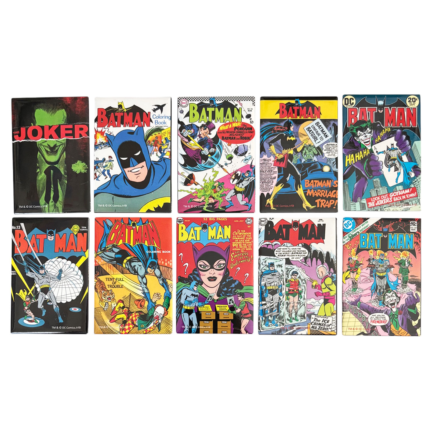 [公式] DC バットマン マグネットコレクション 単体（全10種入） コミック