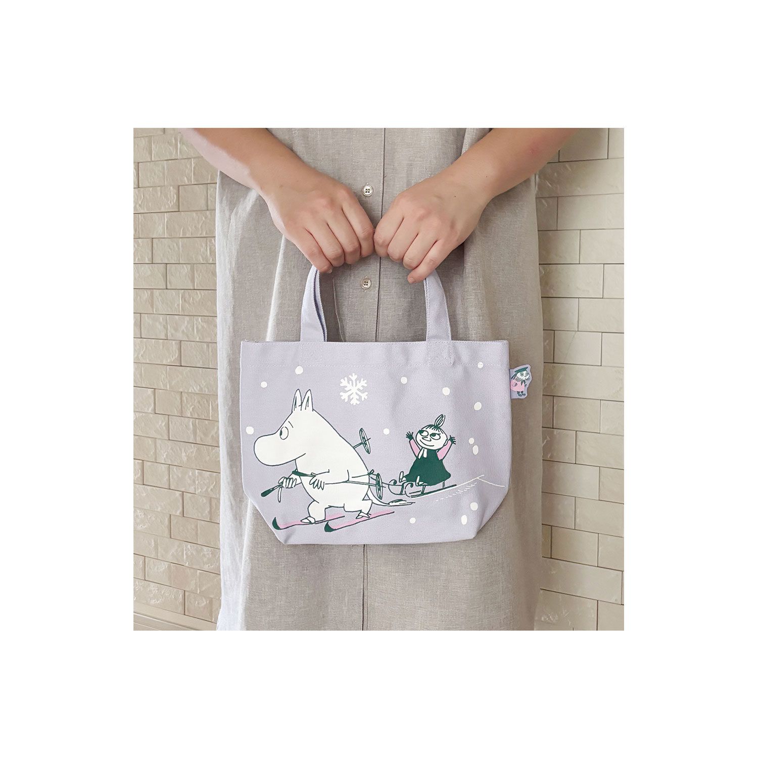 [公式] メーカー直営 ムーミン カラーマチ付バッグ ムーミンとリトルミイ