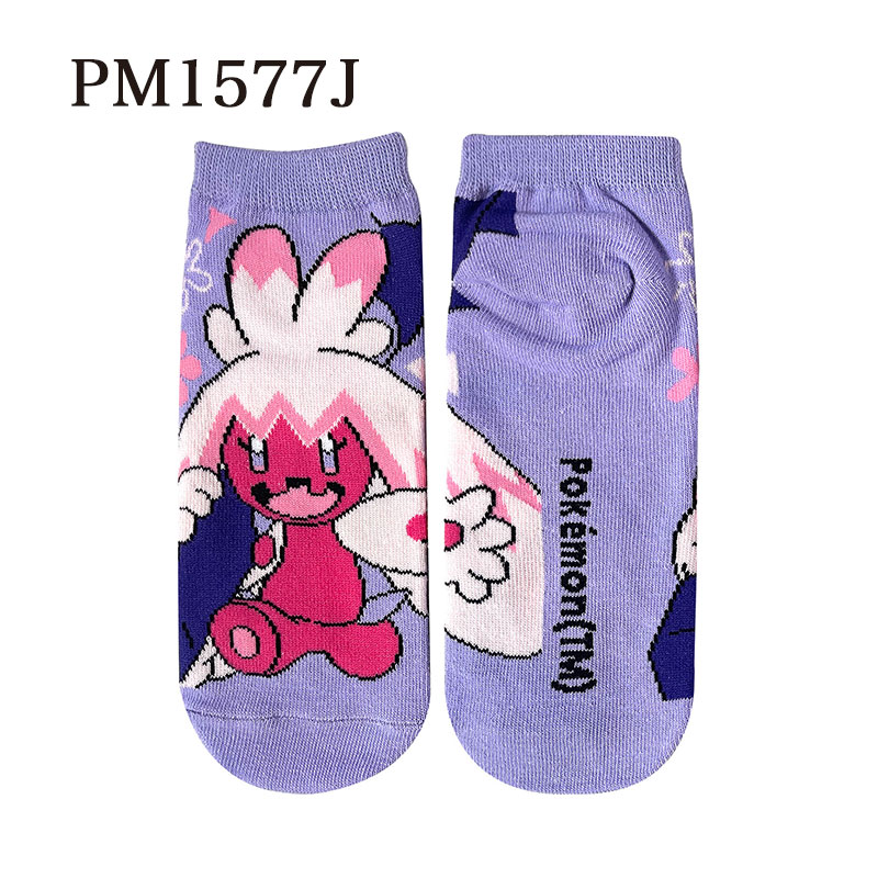 [公式] メーカー直営 ポケットモンスター キャラックス（靴下）ポケモン 23~25cm