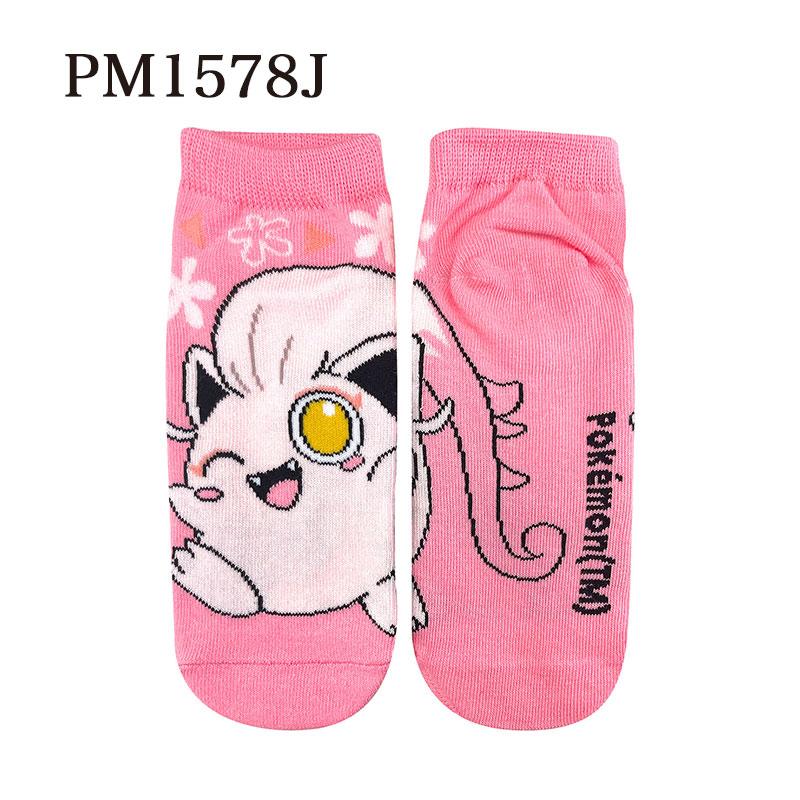 [公式] メーカー直営 ポケットモンスター キャラックス（靴下）ポケモン 23~25cm