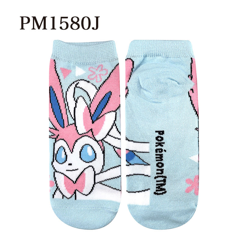 [公式] メーカー直営 ポケットモンスター キャラックス（靴下）ポケモン 23~25cm