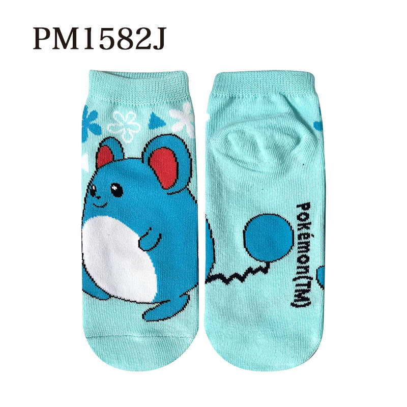 [公式] メーカー直営 ポケットモンスター キャラックス（靴下）ポケモン 23~25cm