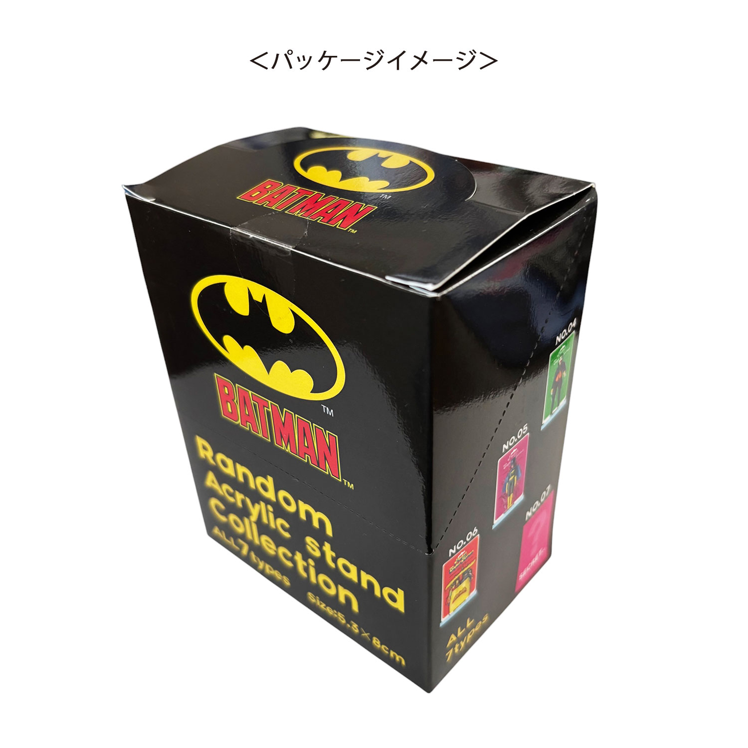 [公式] DC バットマン アクリルスタンドコレクション BOXセット（全7種入） バットマンフィギュア