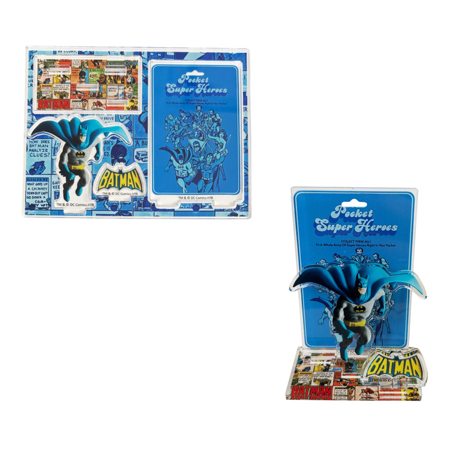 [公式] DC バットマン アクリルスタンドコレクション BOXセット（全7種入） バットマンフィギュア