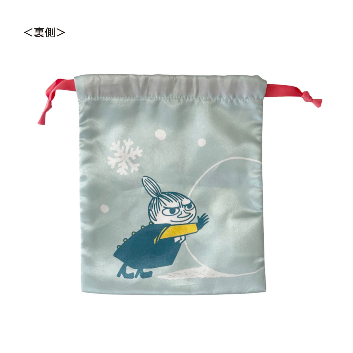 [公式] メーカー直営 ムーミン リボン巾着 雪