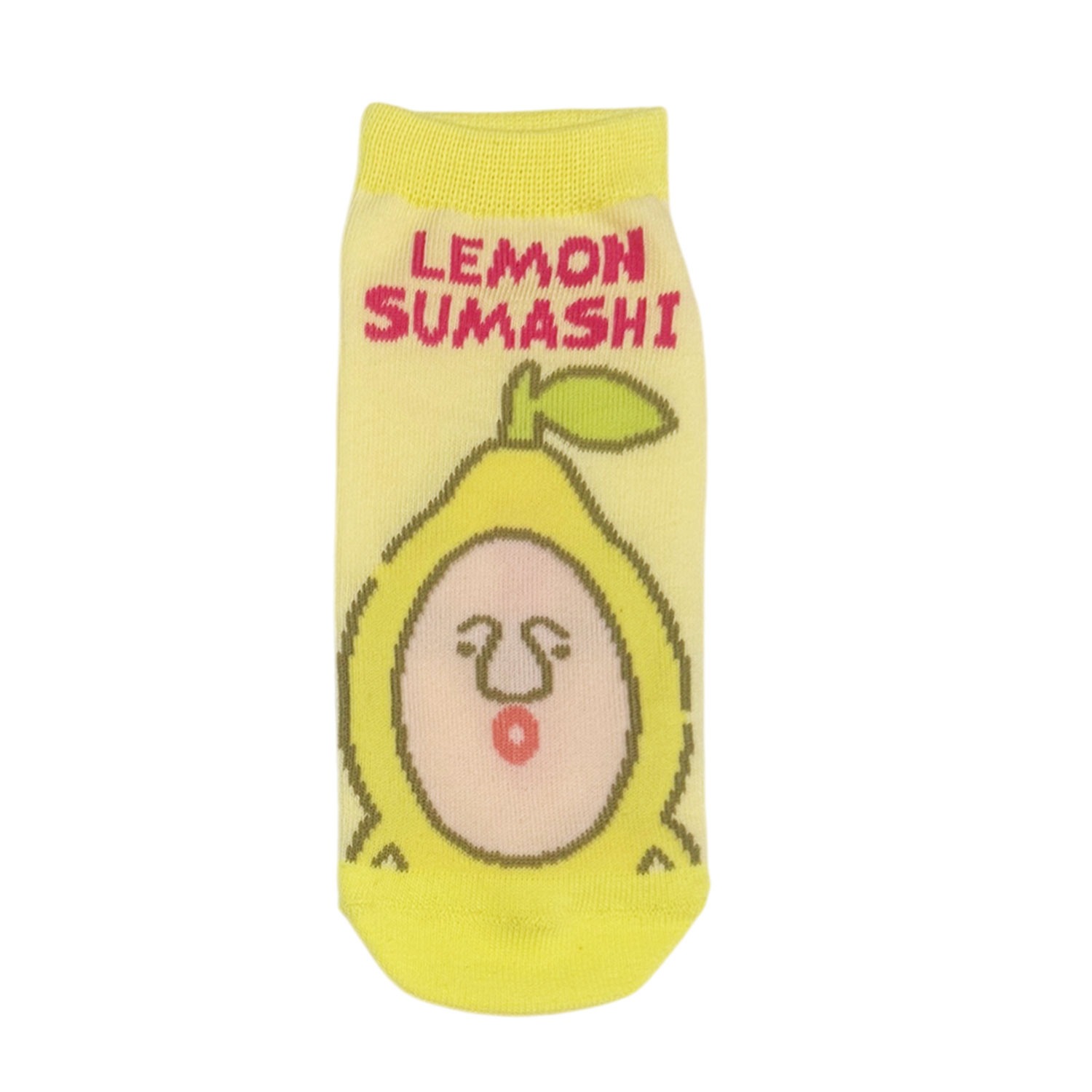 [公式] メーカー直営 こびとづかん キャラックス（レディース靴下）レモンスマシ