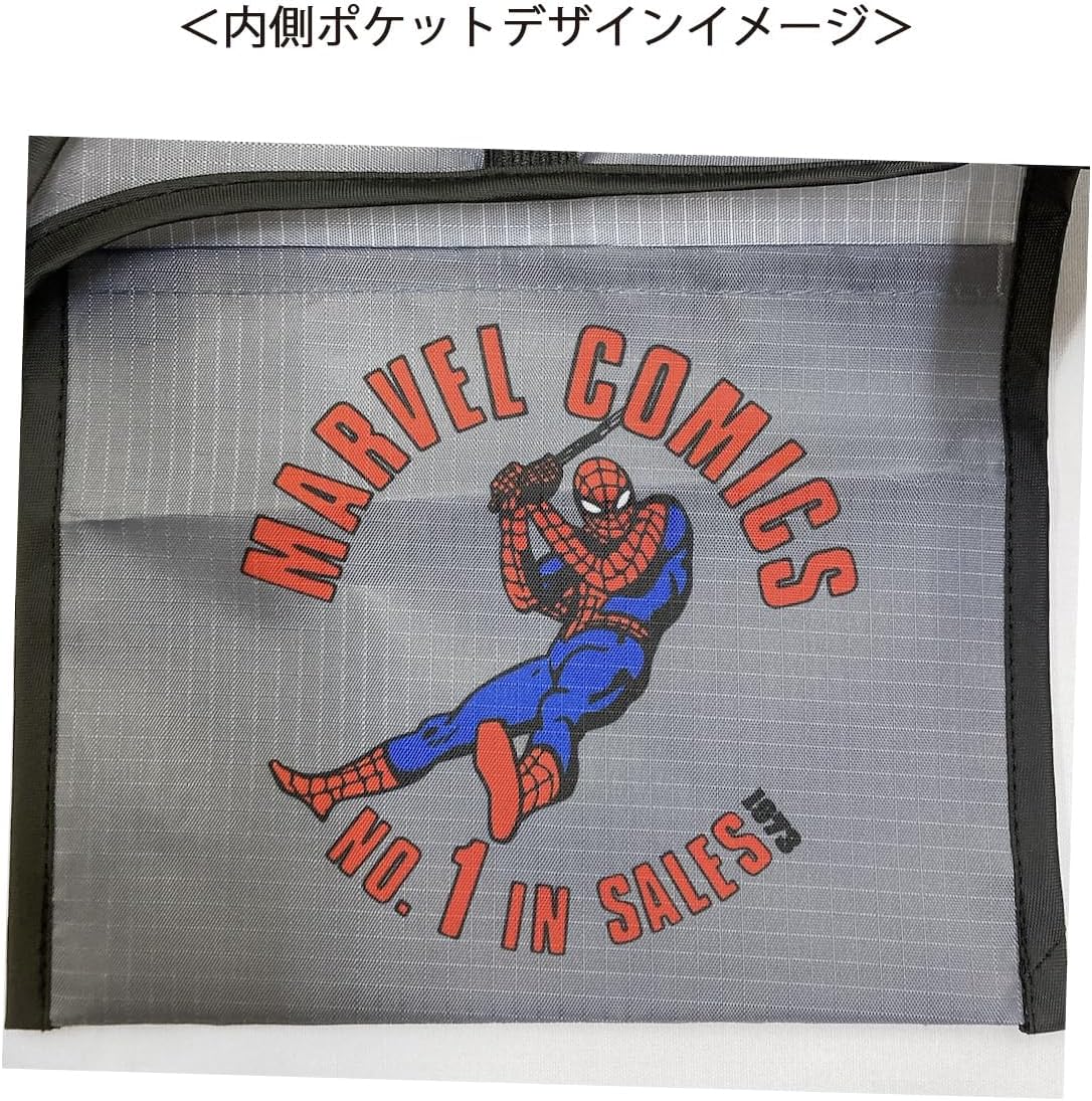 [公式] MARVEL　エコバッグ くるくるショッピングバッグ　スパイダーマン