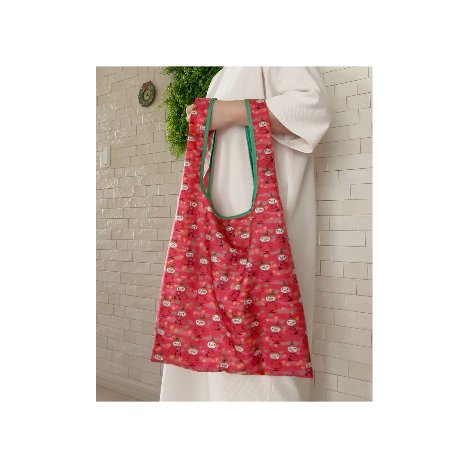 [公式] メーカー直営 ムーミン ショッピングエコバッグ リトルミイ ポーズ