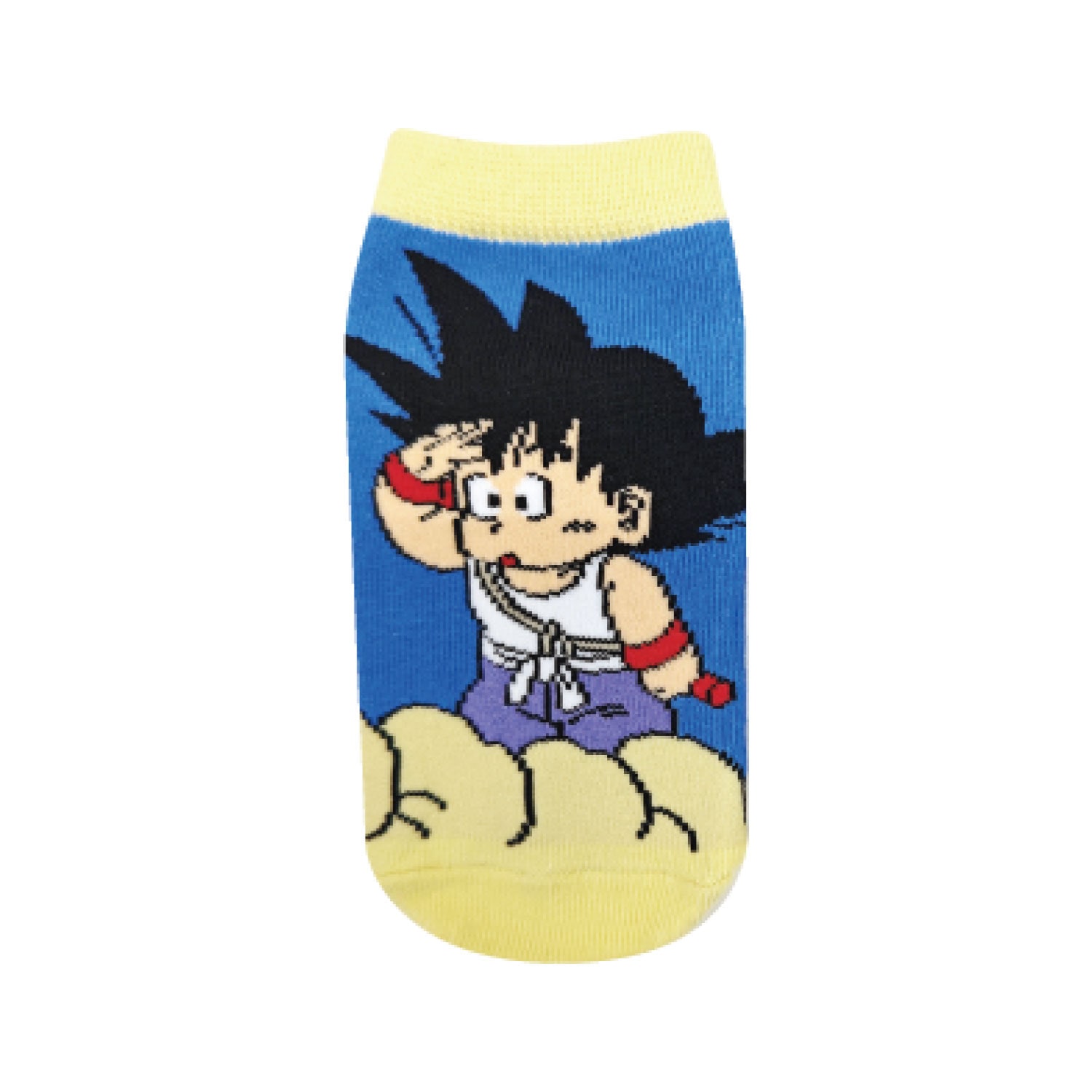 [公式] メーカー直営 ドラゴンボール キャラックス（キッズ靴下）孫悟空と筋斗雲